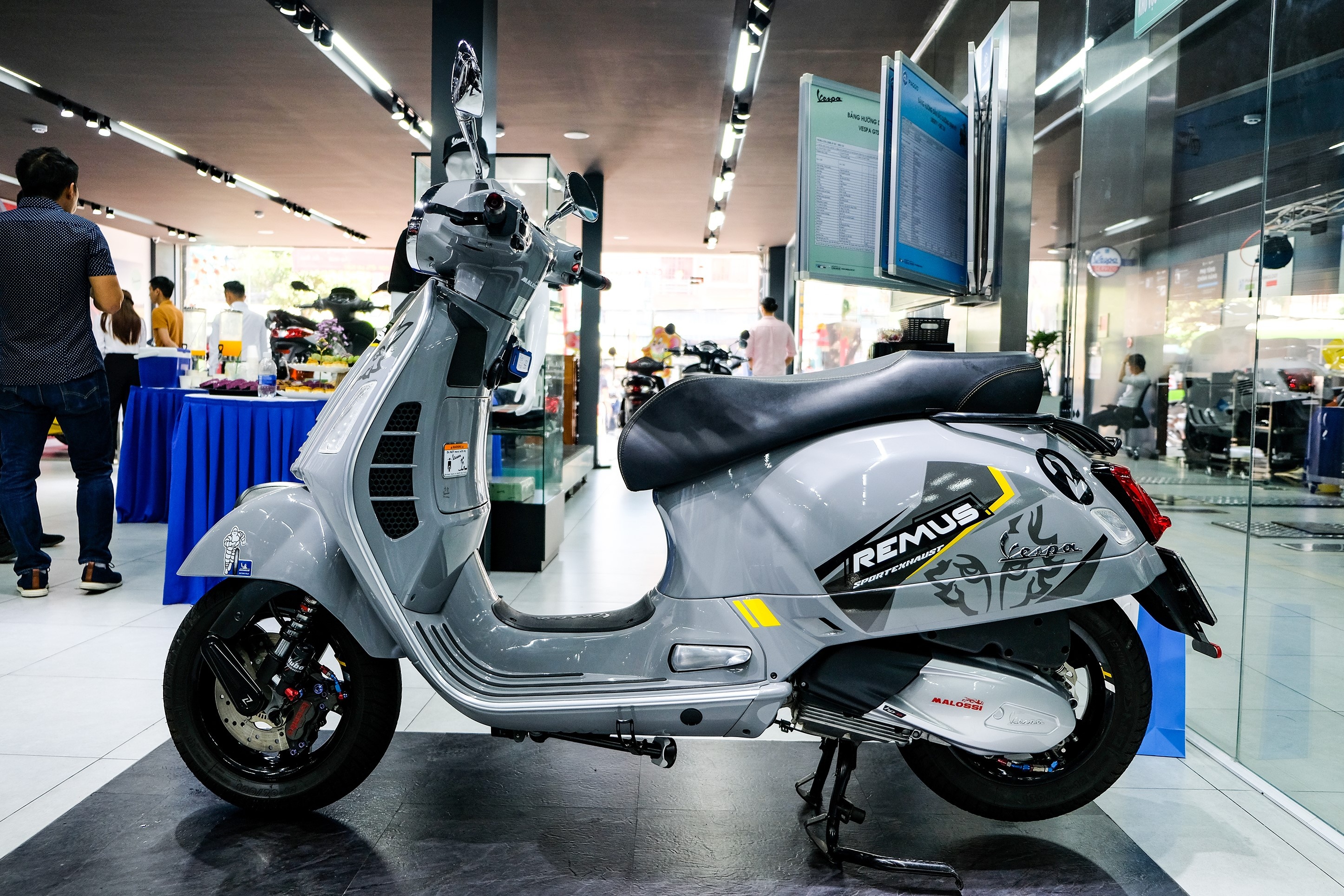 Dàn Vespa độ  ảnh 4 Dan Vespa do anh 4