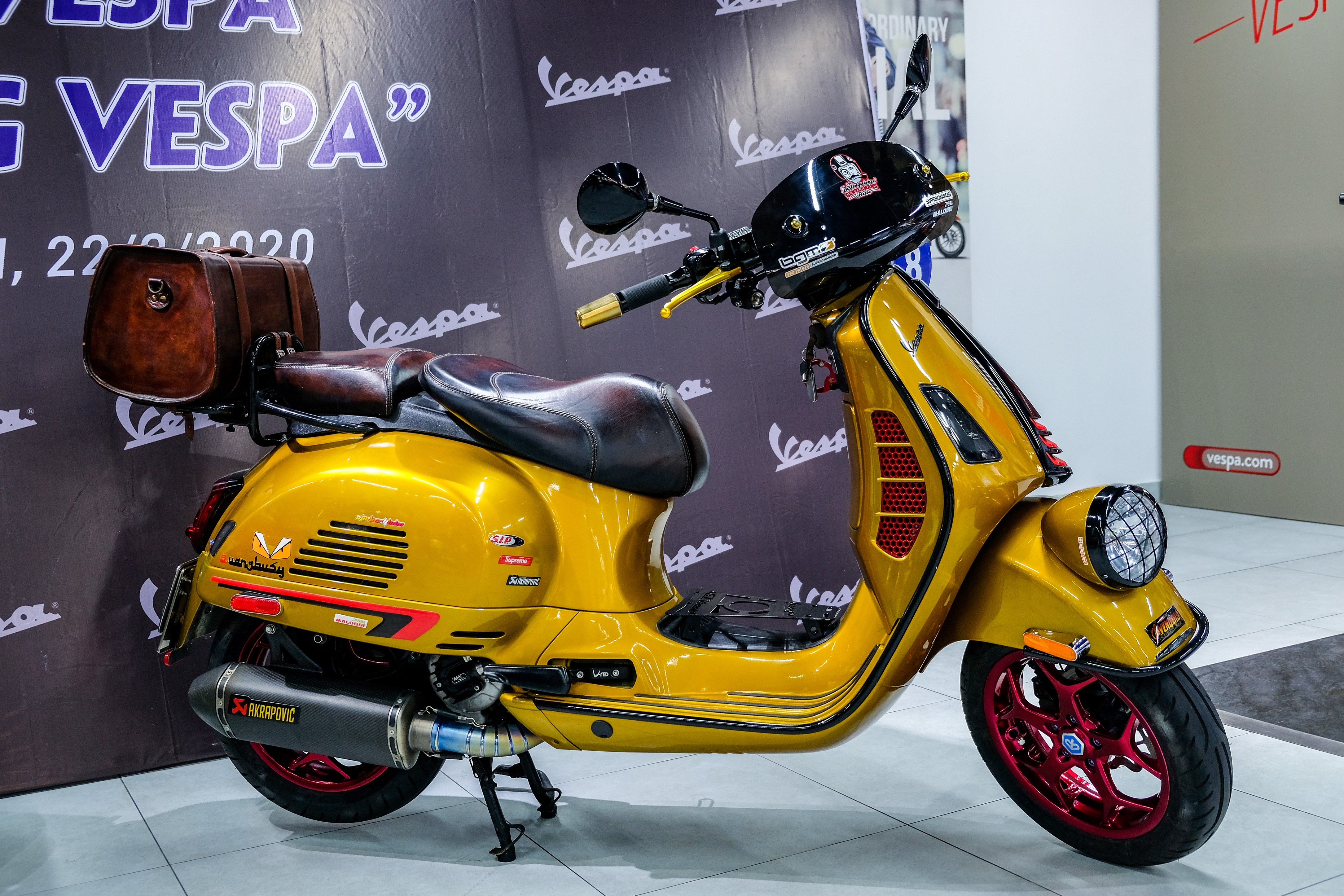 Dàn Vespa độ  ảnh 11 Dan Vespa do anh 11