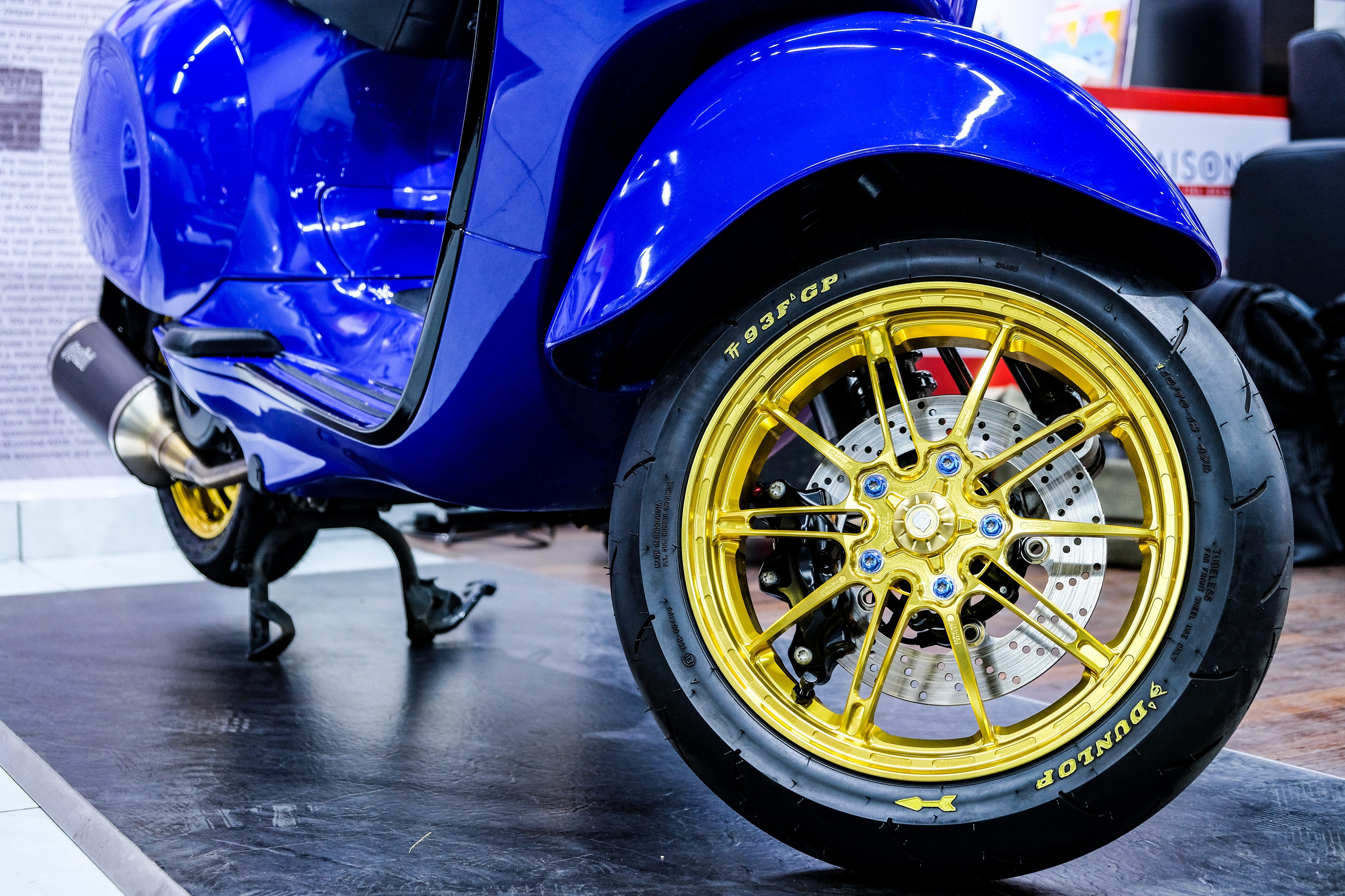 Dàn Vespa độ  ảnh 9 Dan Vespa do anh 9