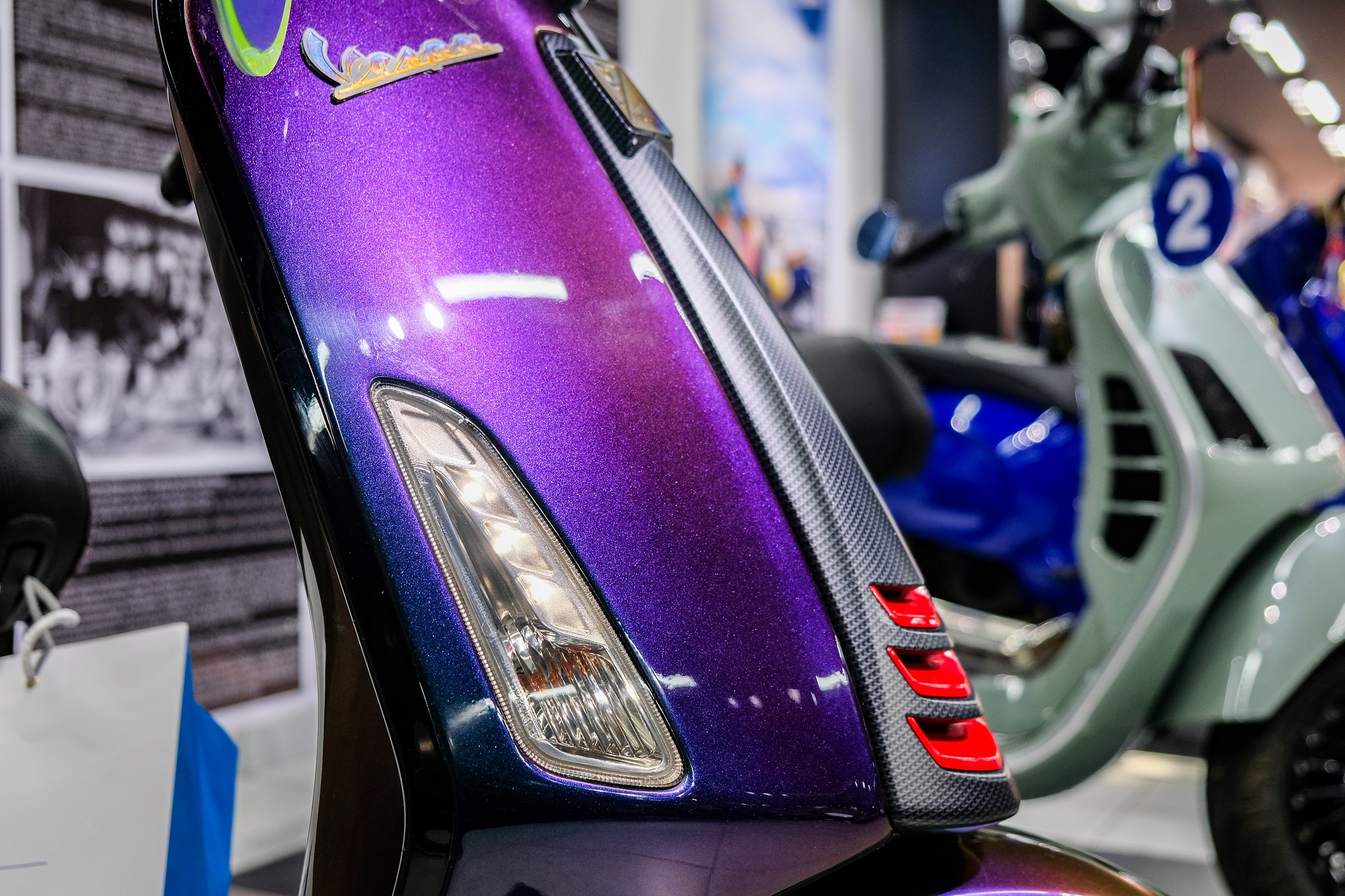 Dàn Vespa độ  ảnh 7 Dan Vespa do anh 7