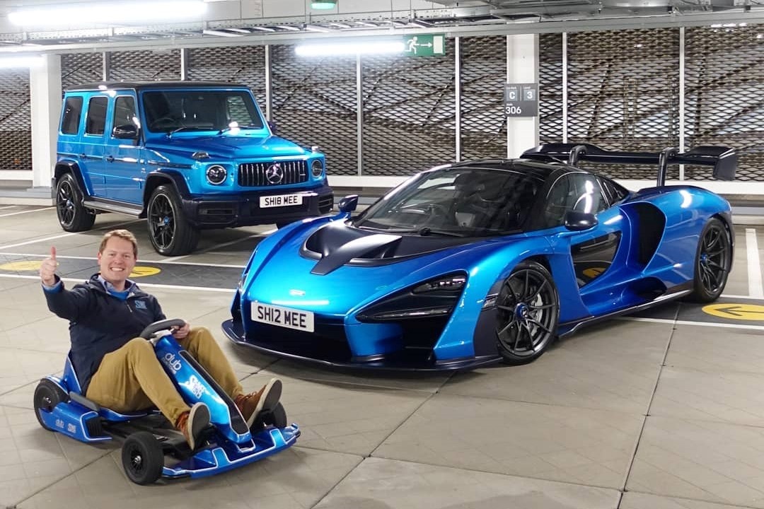 Vlogger Shmee150 - tu xe co Renault den McLaren Senna trieu do hinh anh
