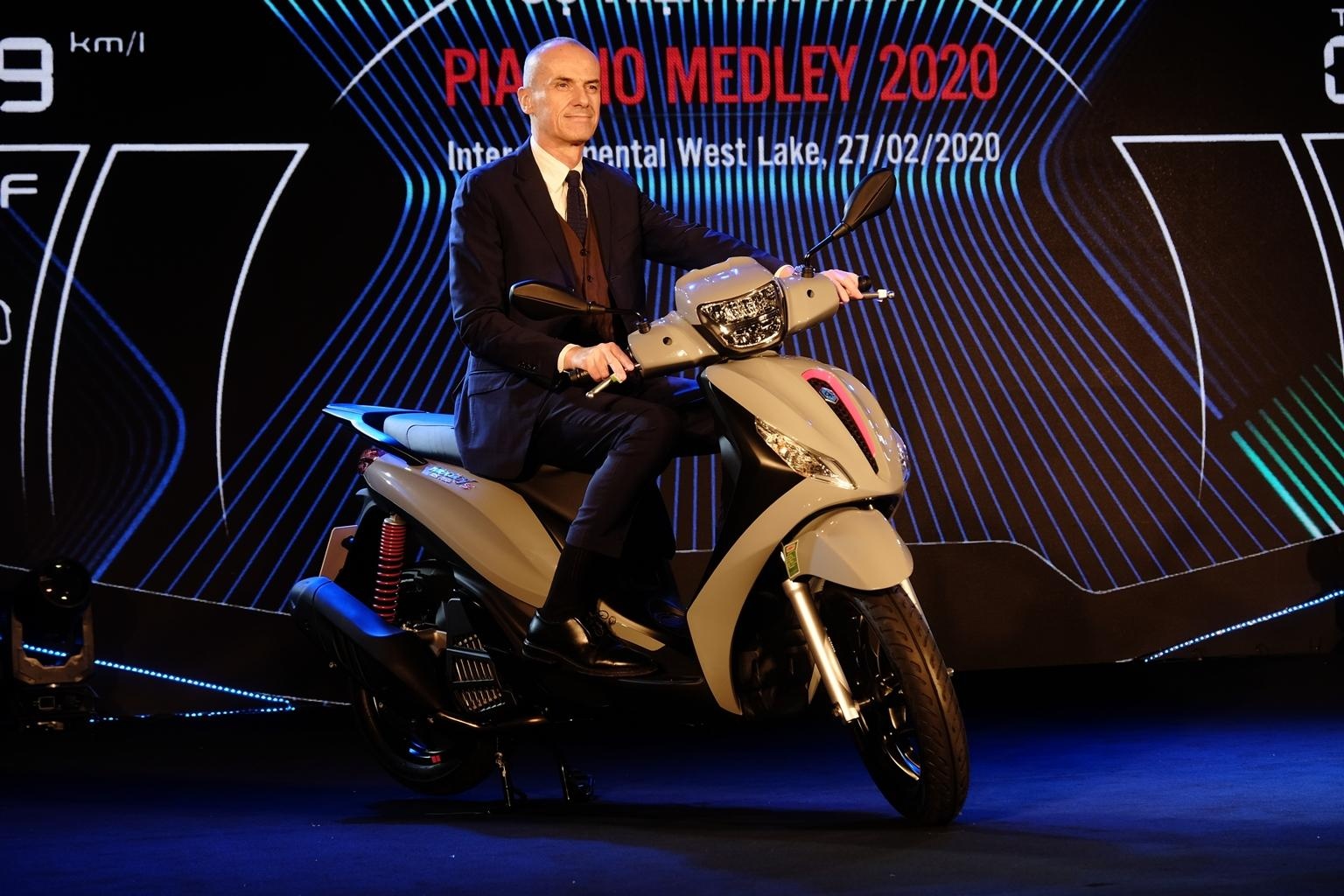 Piaggio Medley 2020 ra mắt Việt Nam ảnh 1 Piaggio Medley 2020 ra mat Viet Nam anh 1