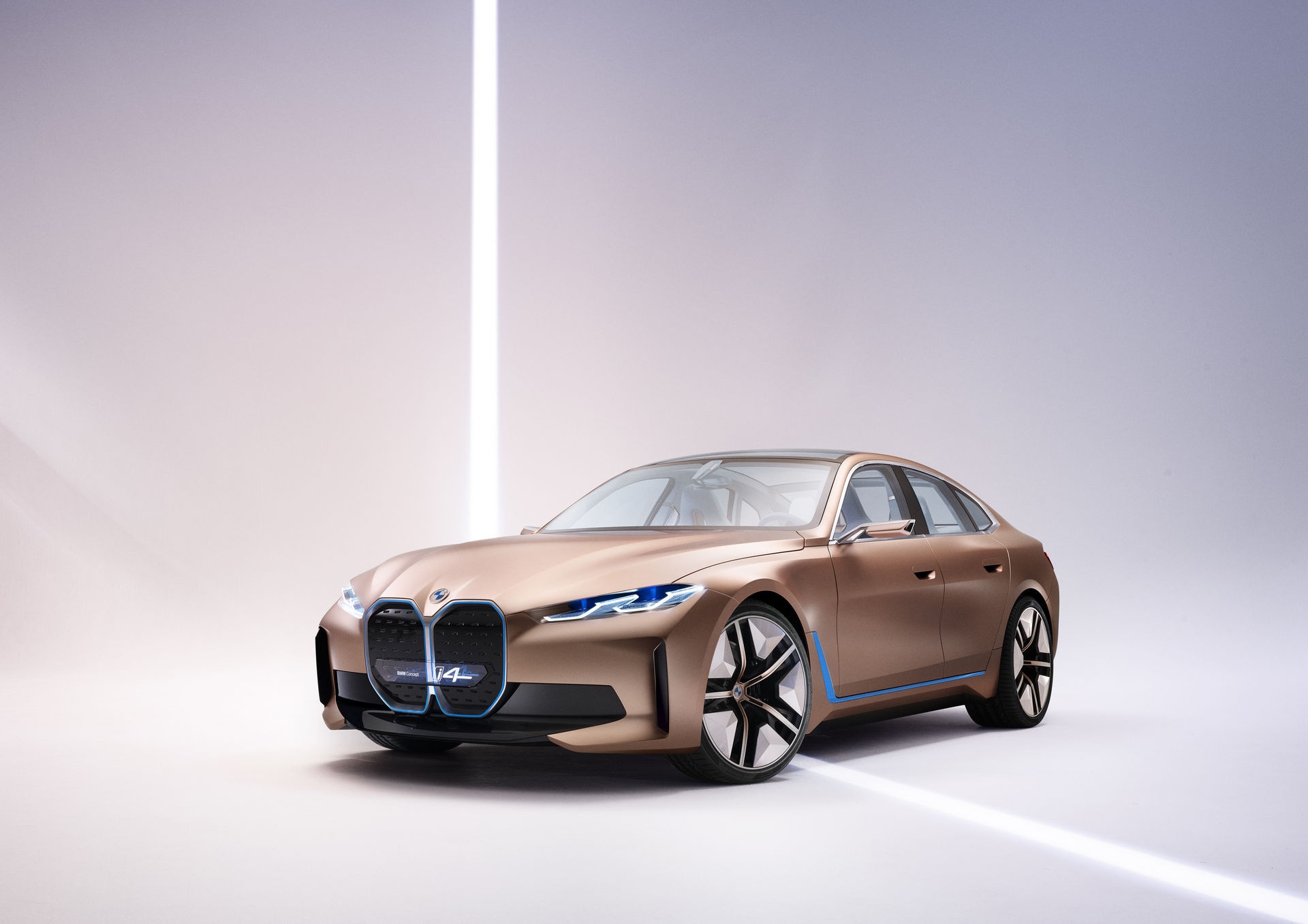 BMW ven man mau Concept i4 anh 1