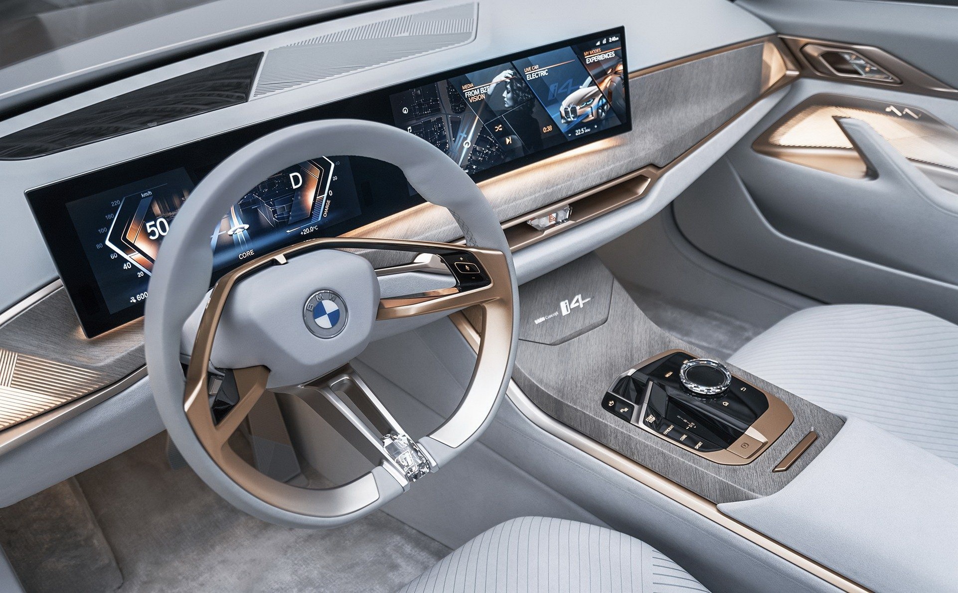 BMW ven man mau Concept i4 anh 10