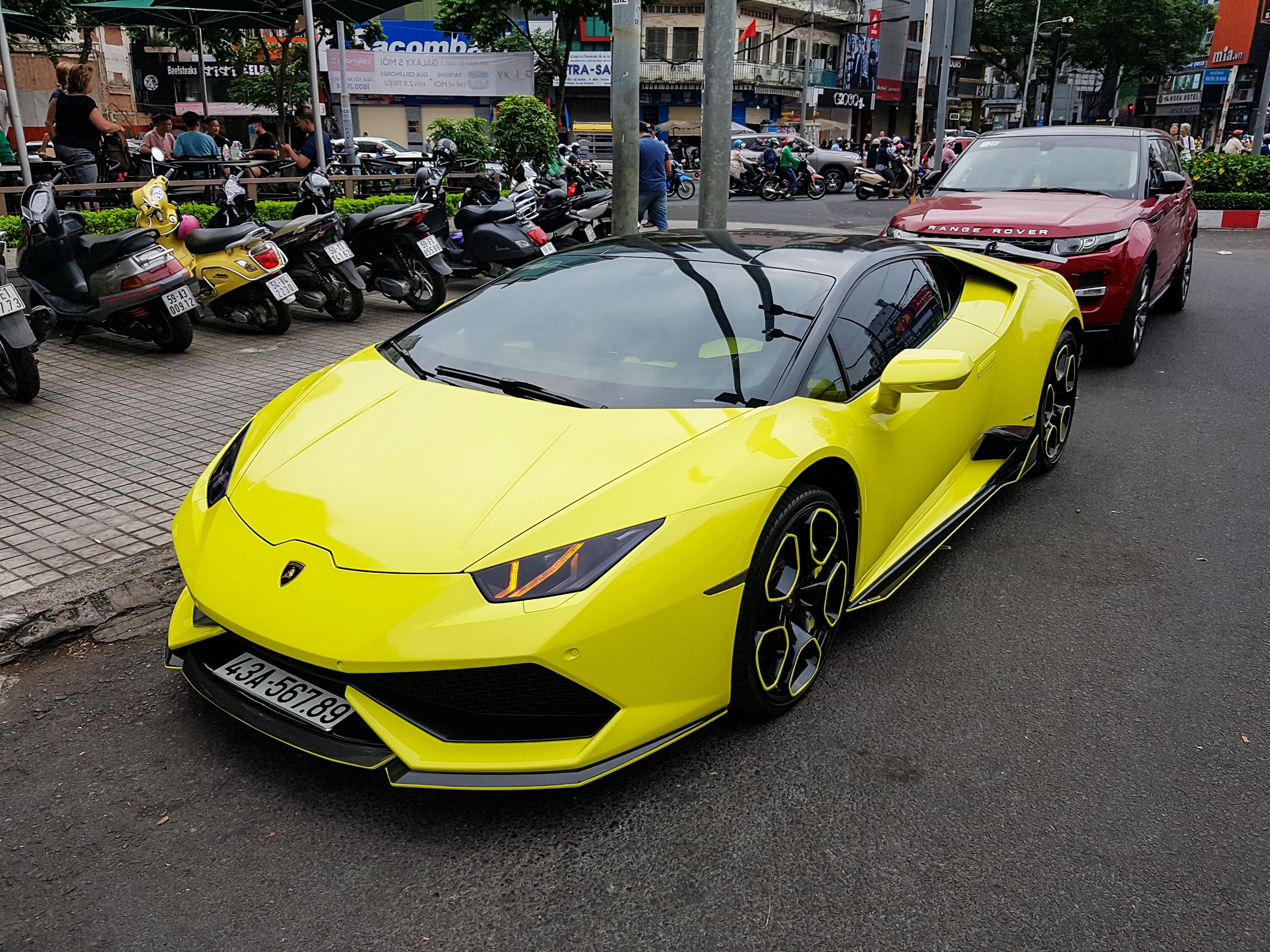 Lamborghini Huracan biển số đẹp ảnh 13 Lamborghini Huracan bien so dep anh 13
