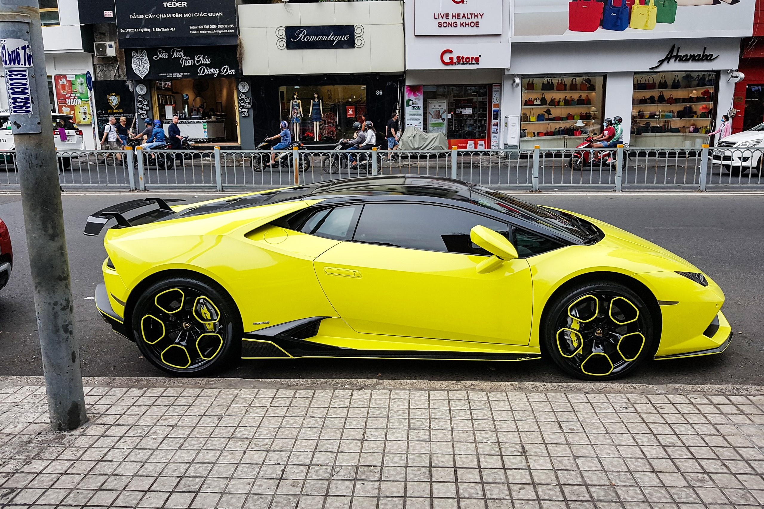 Lamborghini Huracan biển số đẹp ảnh 11 Lamborghini Huracan bien so dep anh 11