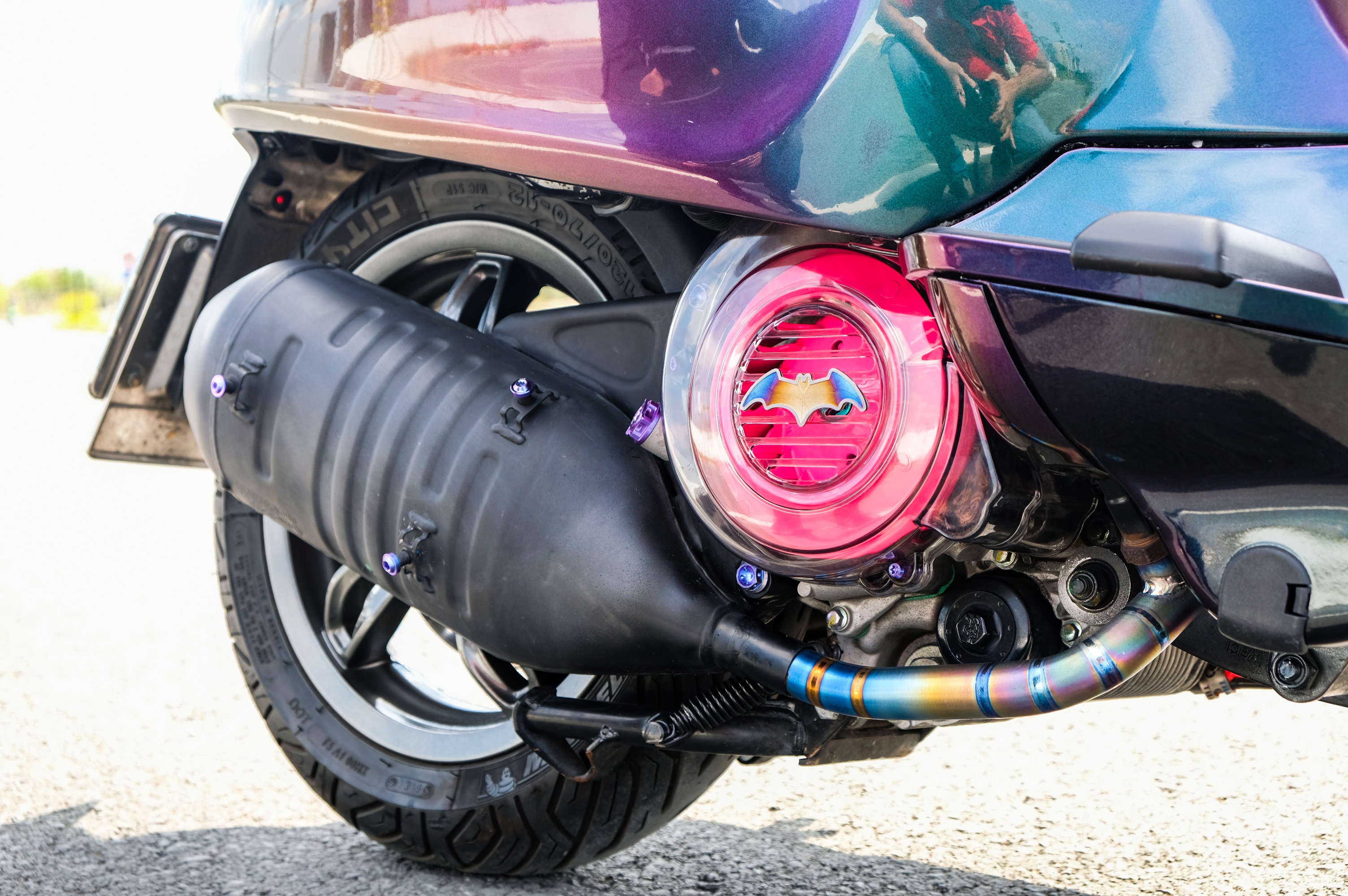 Vespa Sprint voi mau son chuyen sac anh 13