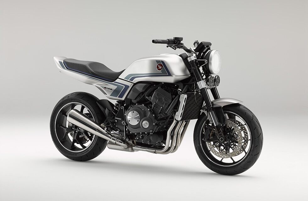 Honda ra mắt bản concept cổ điển CB-F ảnh 2 Honda ra mat ban concept co dien CB-F anh 2