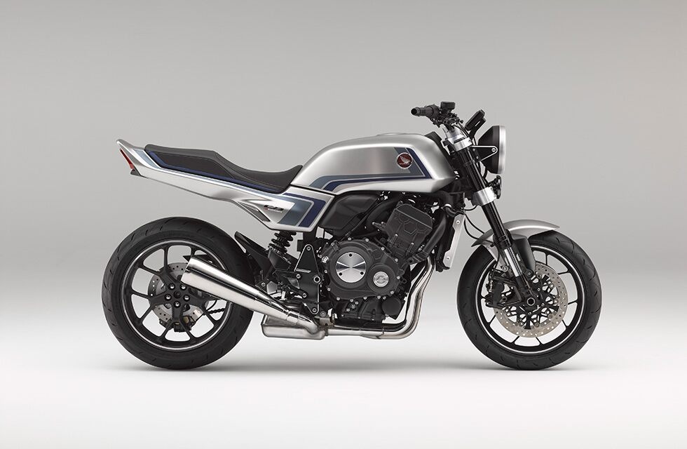 Honda ra mắt bản concept cổ điển CB-F ảnh 1 Honda ra mat ban concept co dien CB-F anh 1