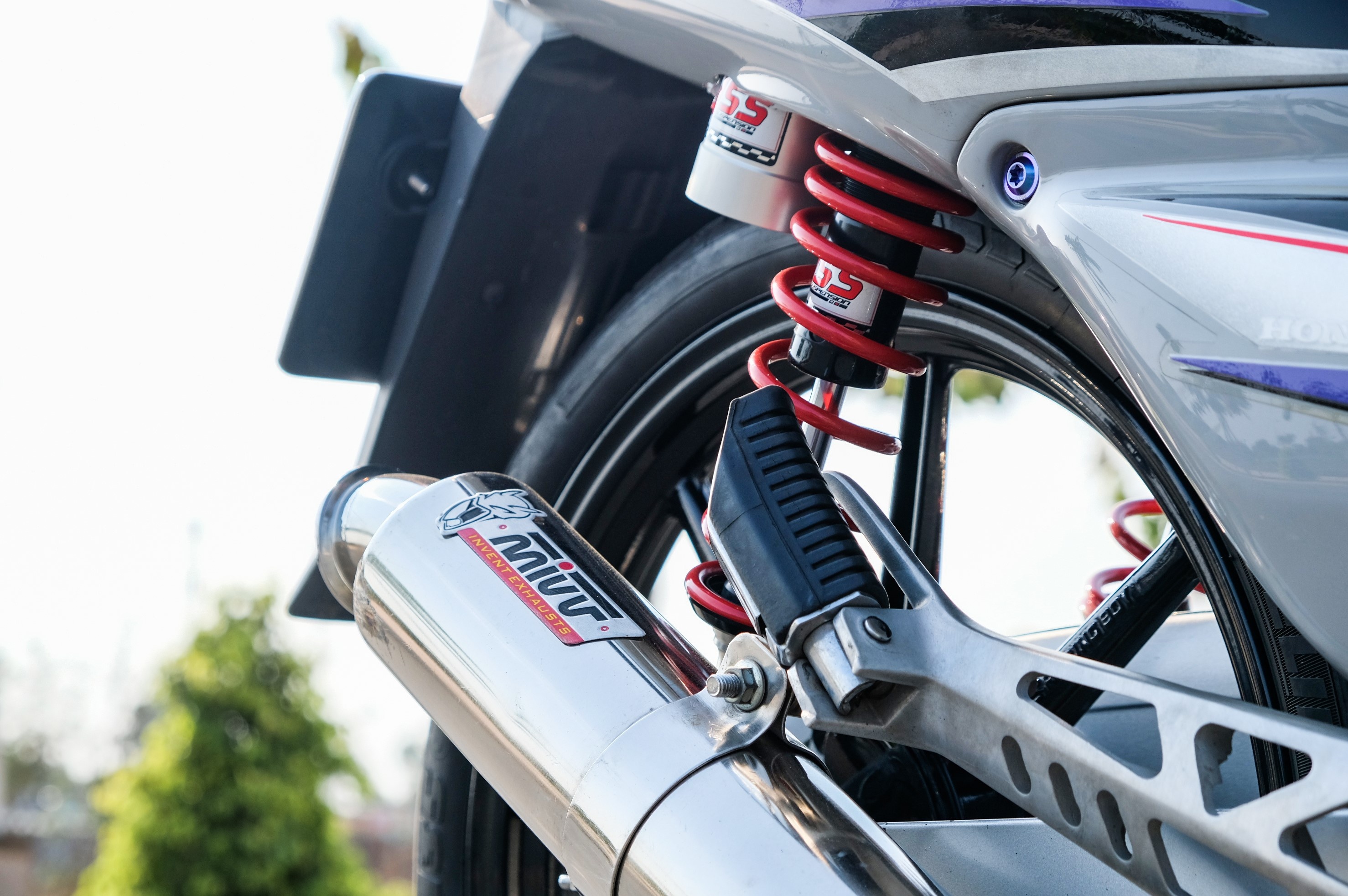 Honda Wave Alpha nang cap dong co 190 cc anh 9