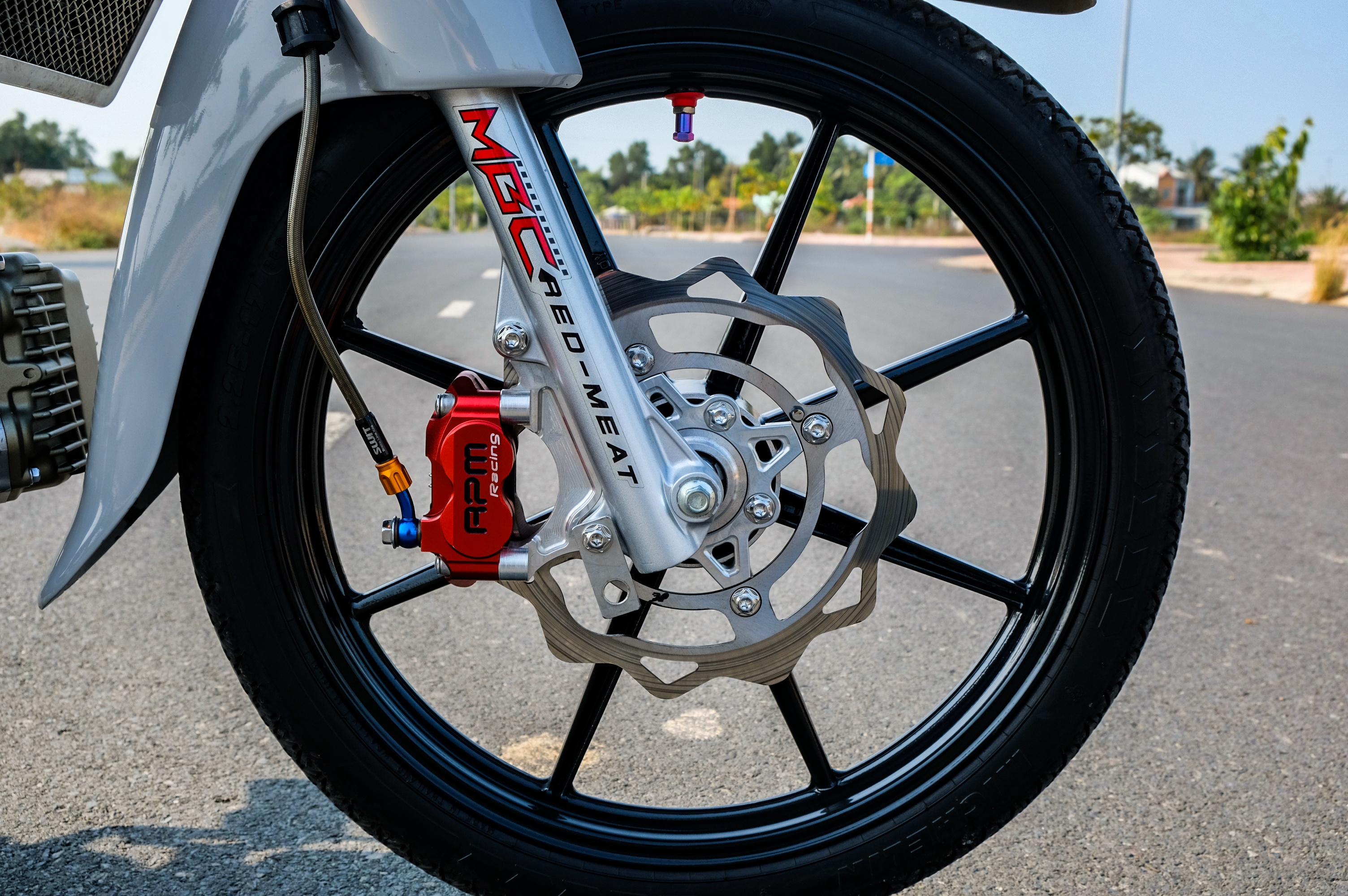 Honda Wave Alpha nang cap dong co 190 cc anh 6