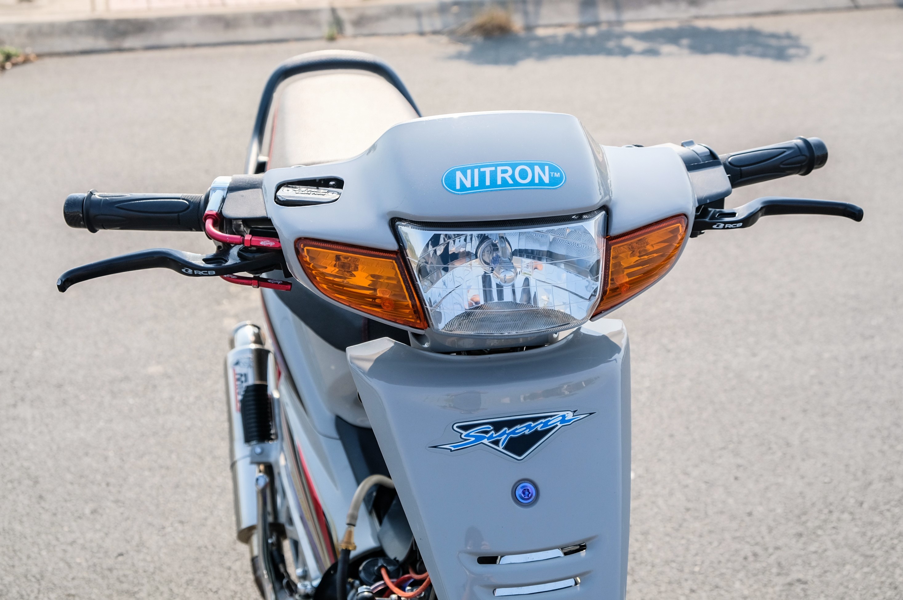 Honda Wave Alpha nang cap dong co 190 cc anh 4