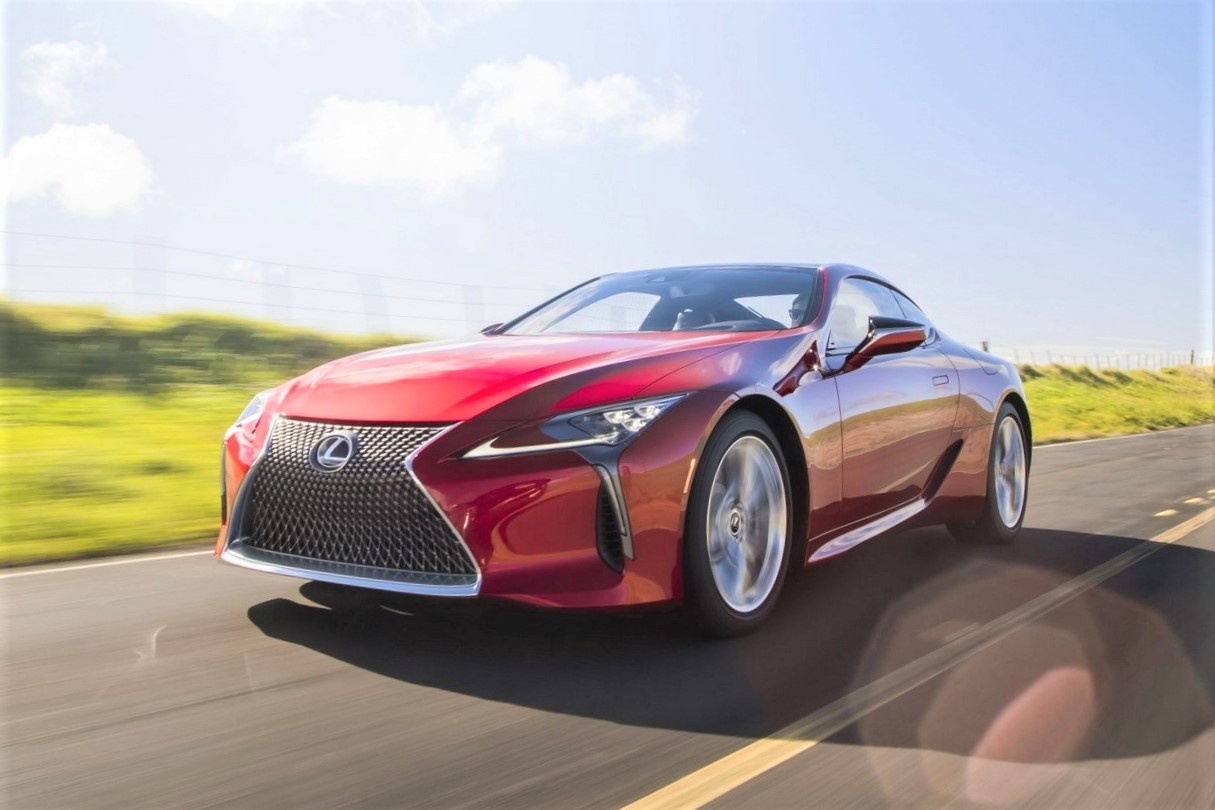 Lexus LC Coupe 2021 ra mat - nhe va the thao hon hinh anh