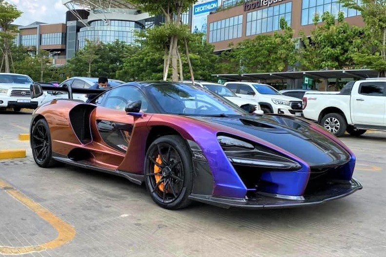 Chi tiet McLaren Senna cua dai gia Viet tai Campuchia hinh anh