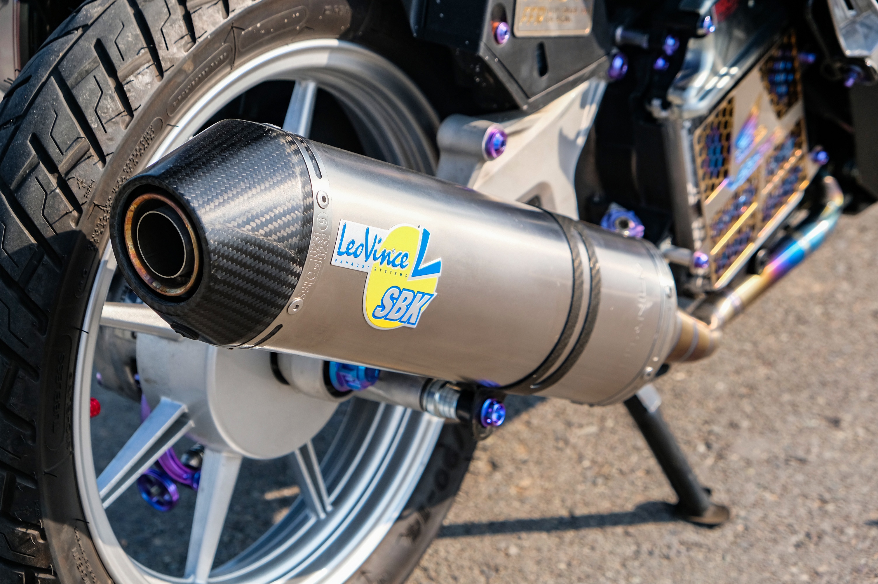 Honda Vario 150 do cua biker Vinh Long anh 10