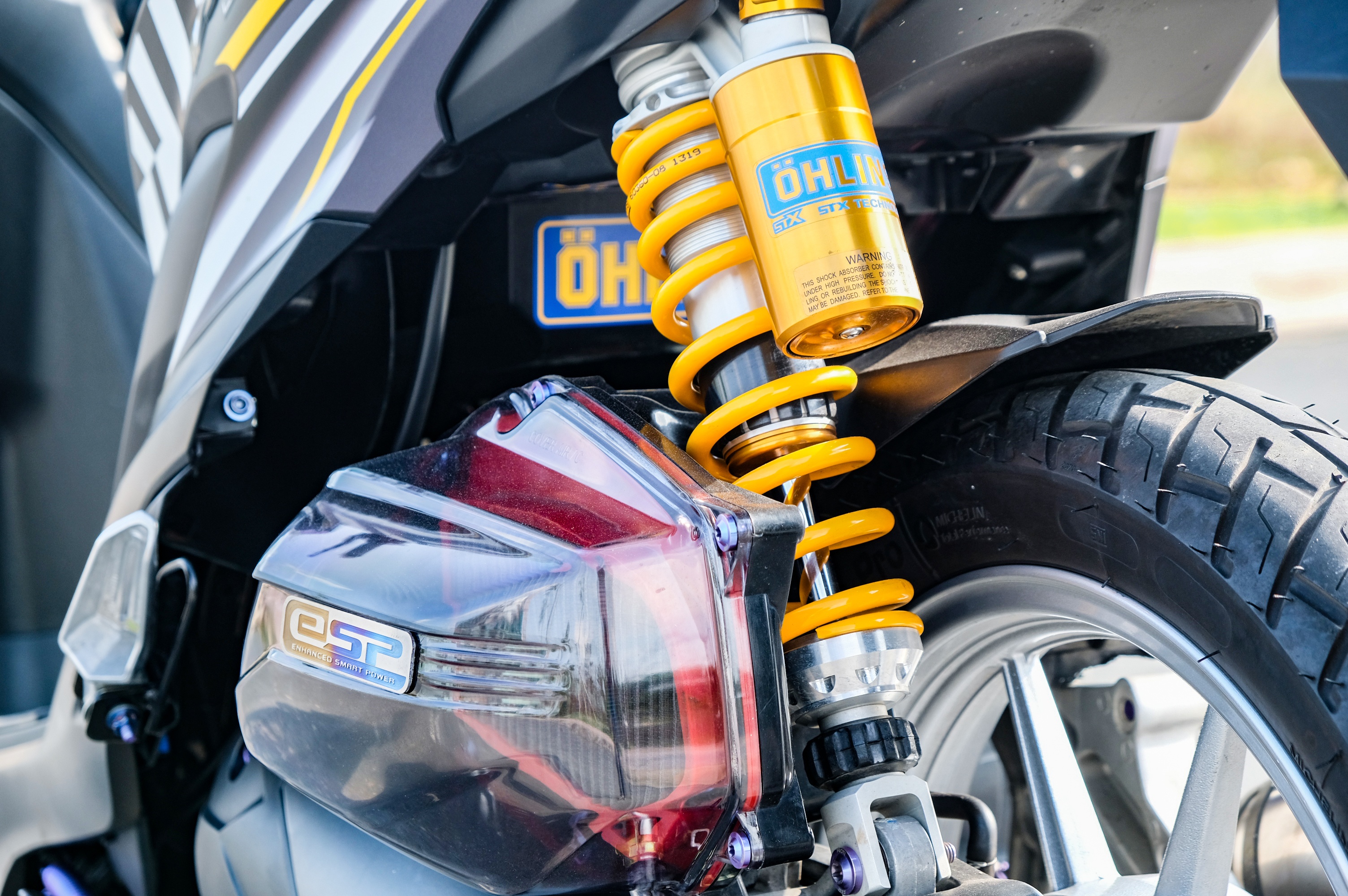 Honda Vario 150 do cua biker Vinh Long anh 8