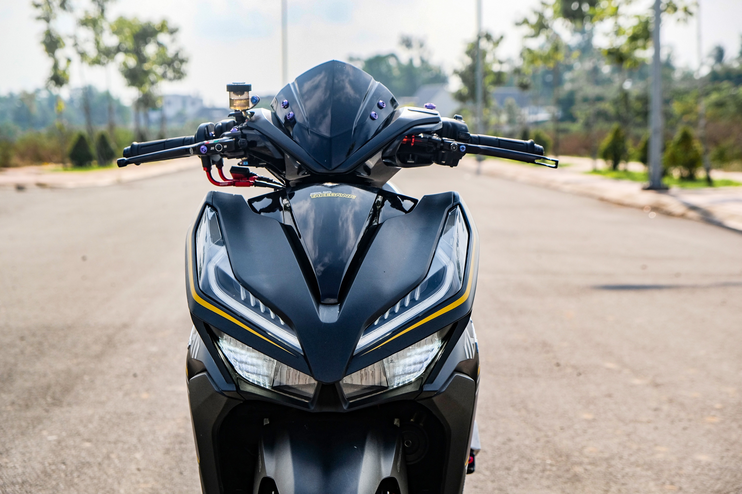 Honda Vario 150 do cua biker Vinh Long anh 11