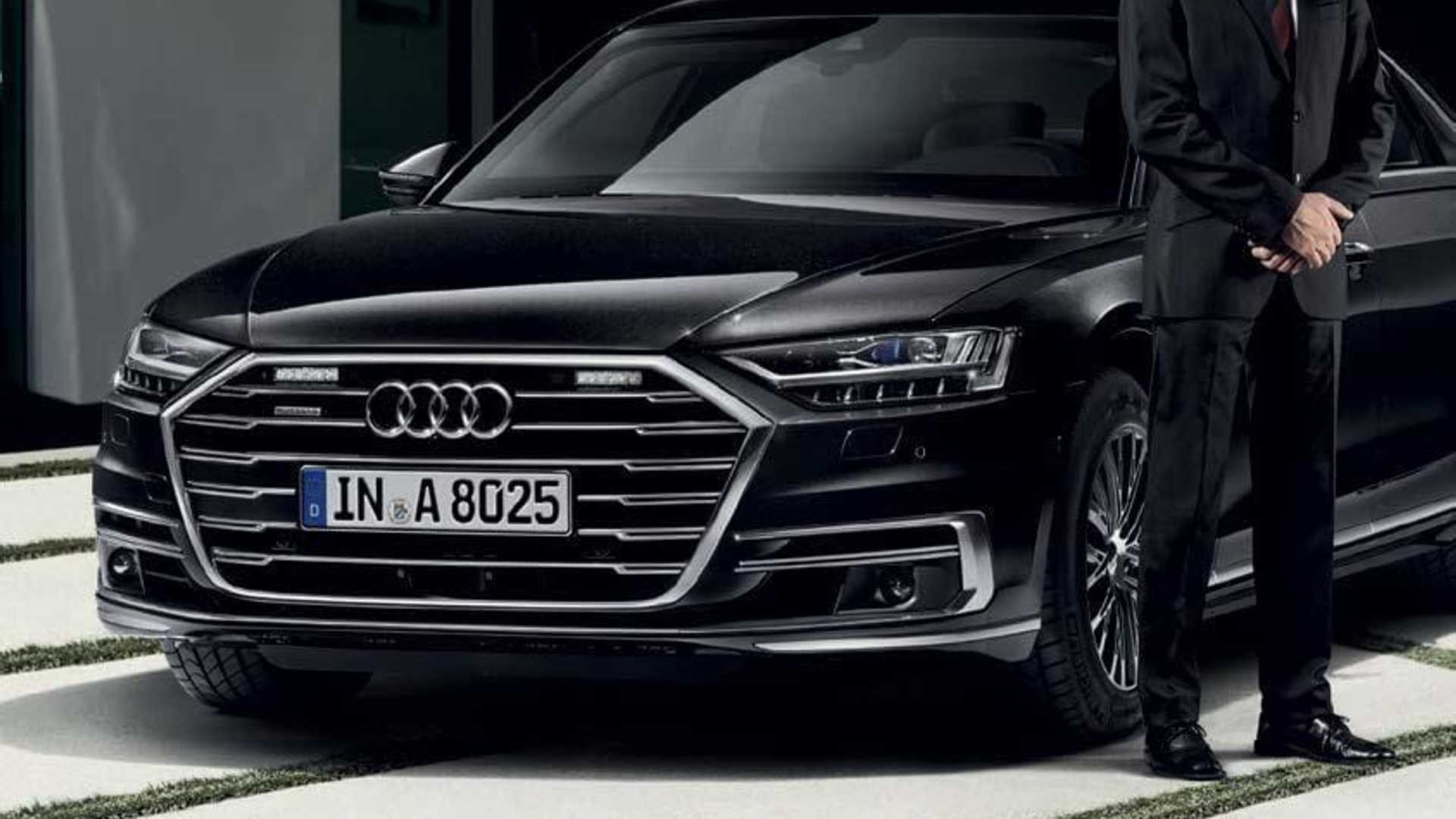 Audi A8 L phiên bản chống đạn có giá 750.000 USD ảnh 7 Audi A8 L phien ban chong dan co gia 750.000 USD anh 7