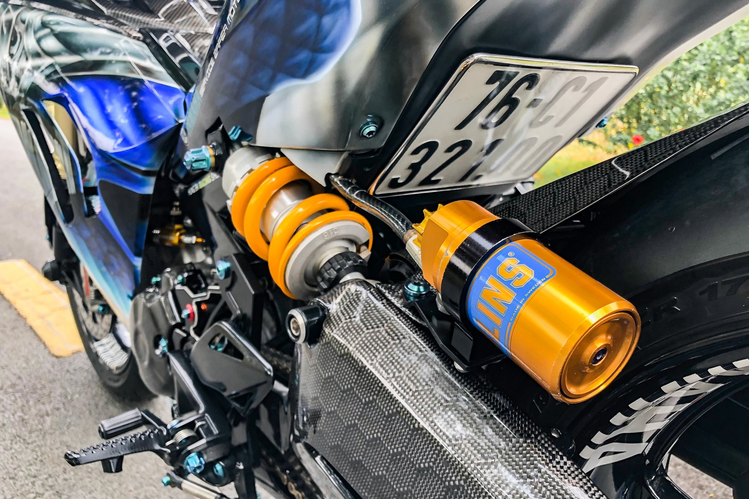 Yamaha Exciter do phong cach Ducati Panigale V4 anh 11