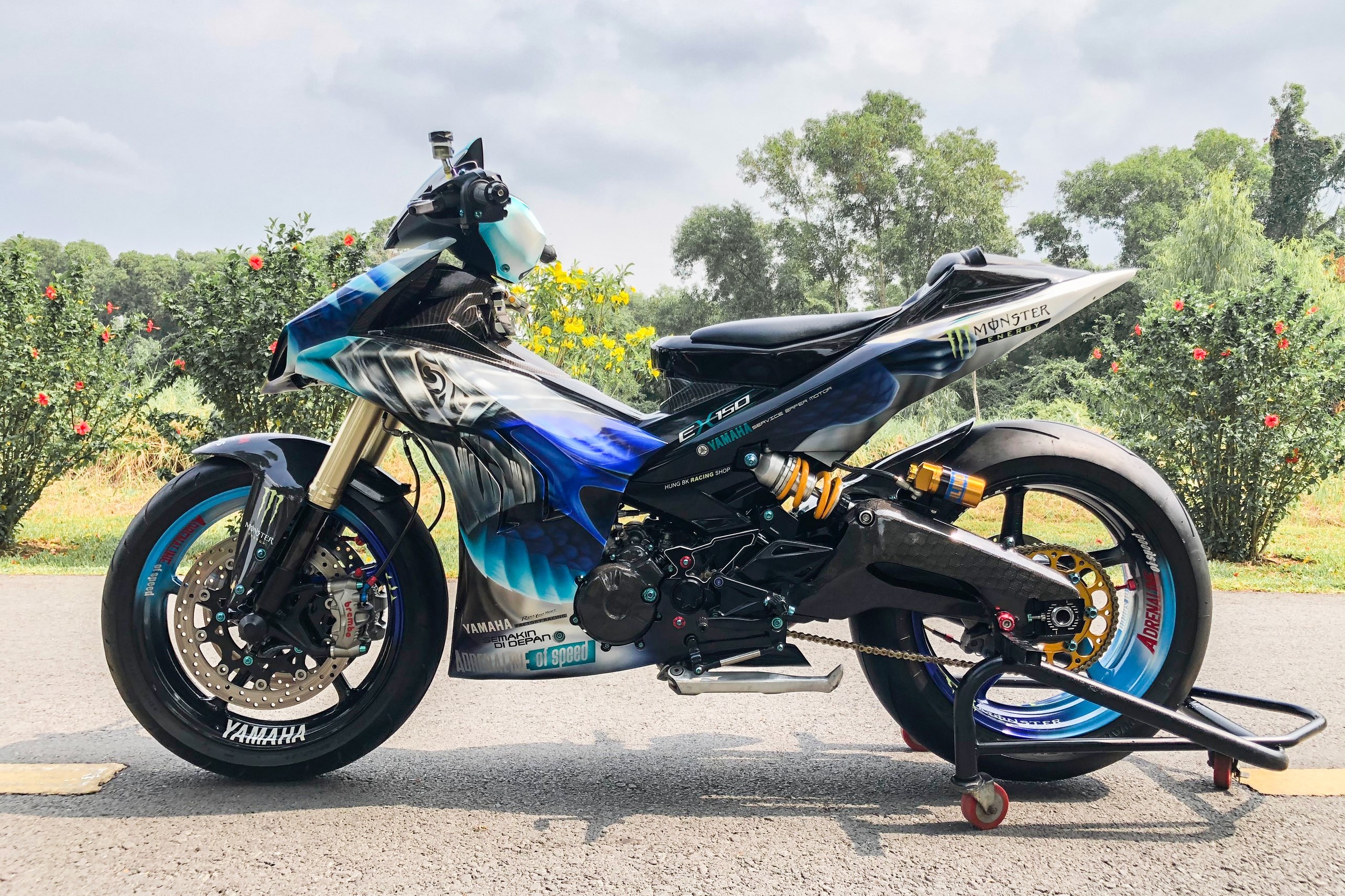 Yamaha Exciter do phong cach Ducati Panigale V4 anh 2