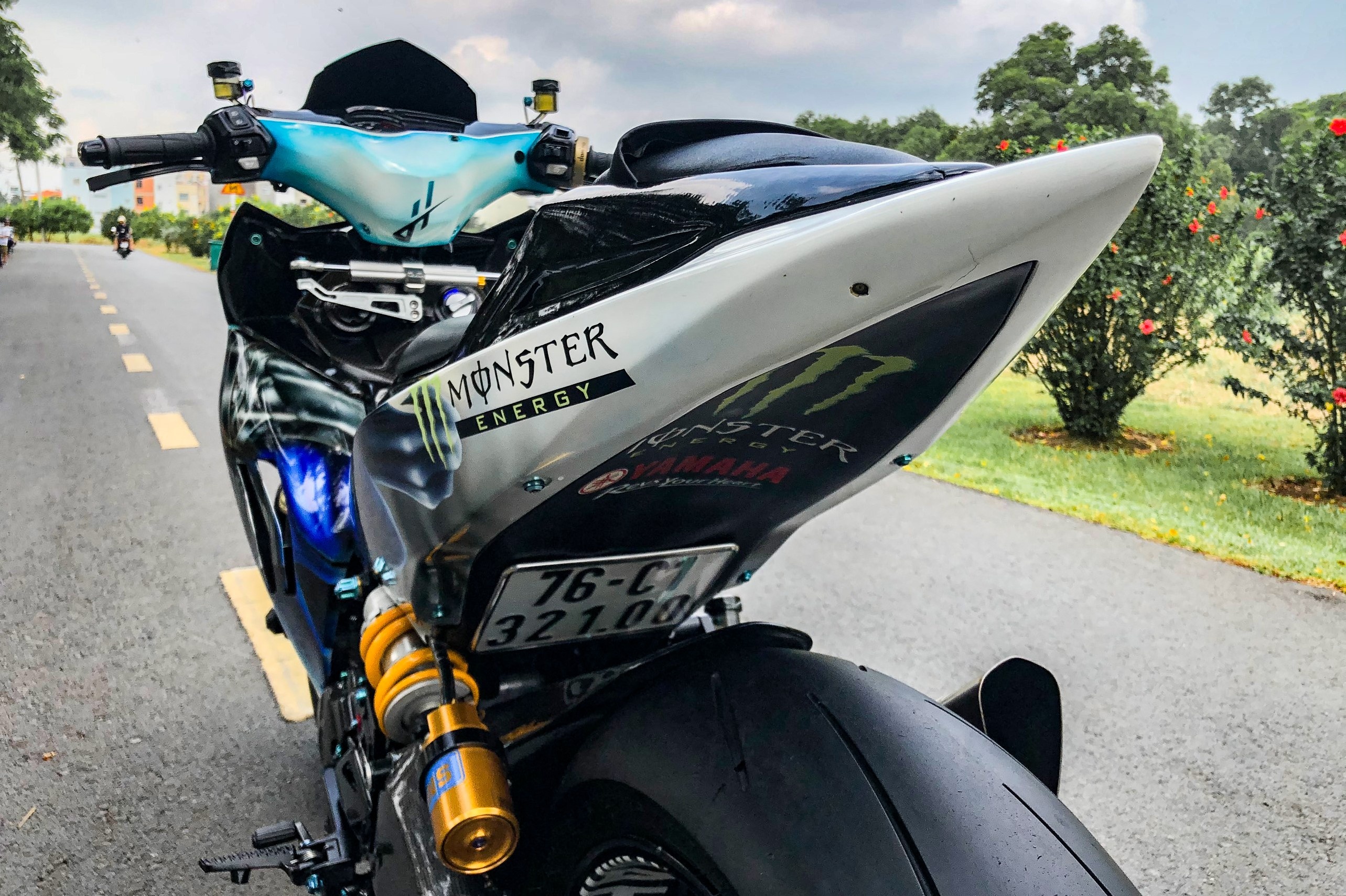 Yamaha Exciter do phong cach Ducati Panigale V4 anh 5