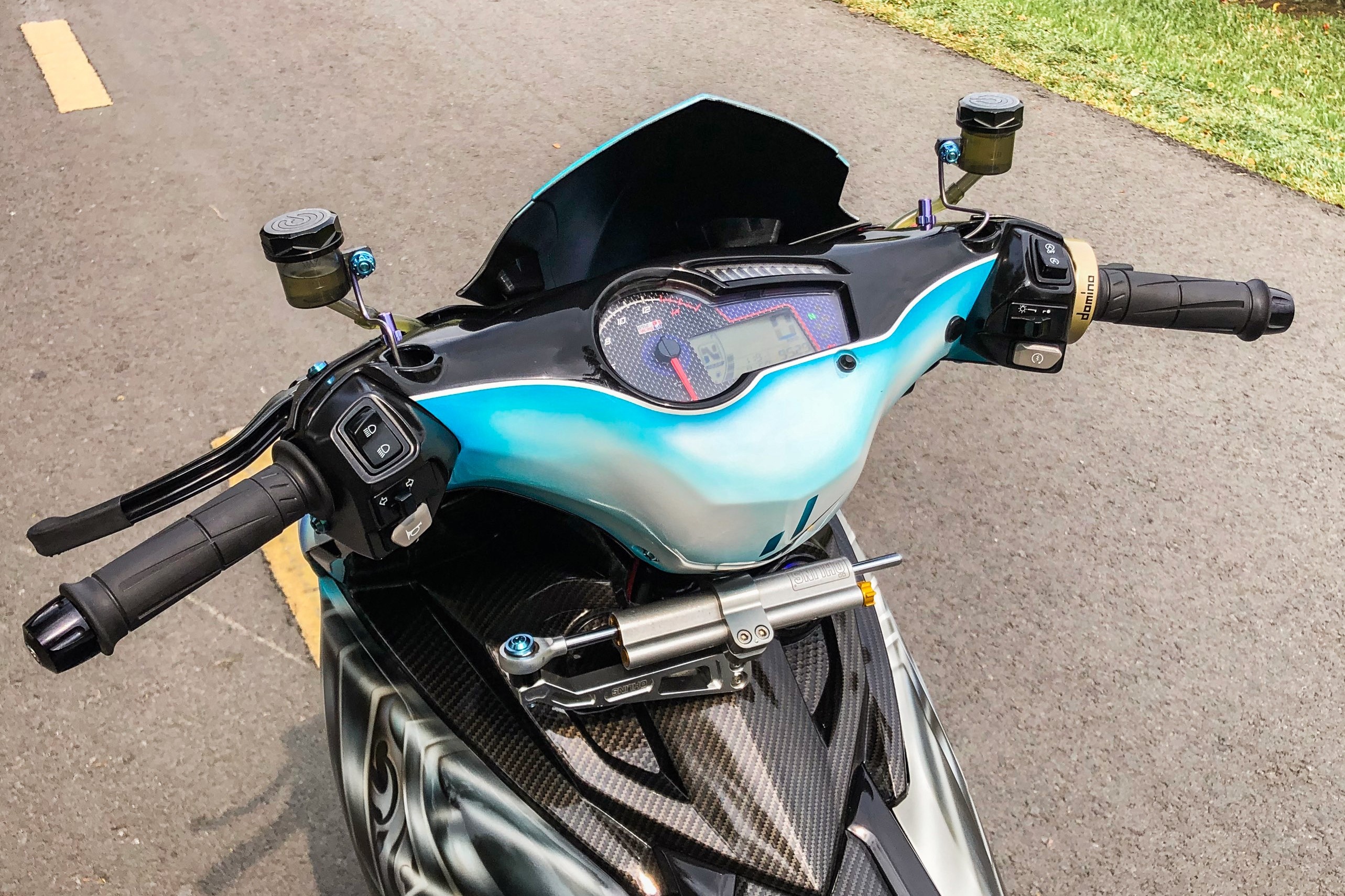 Yamaha Exciter do phong cach Ducati Panigale V4 anh 7