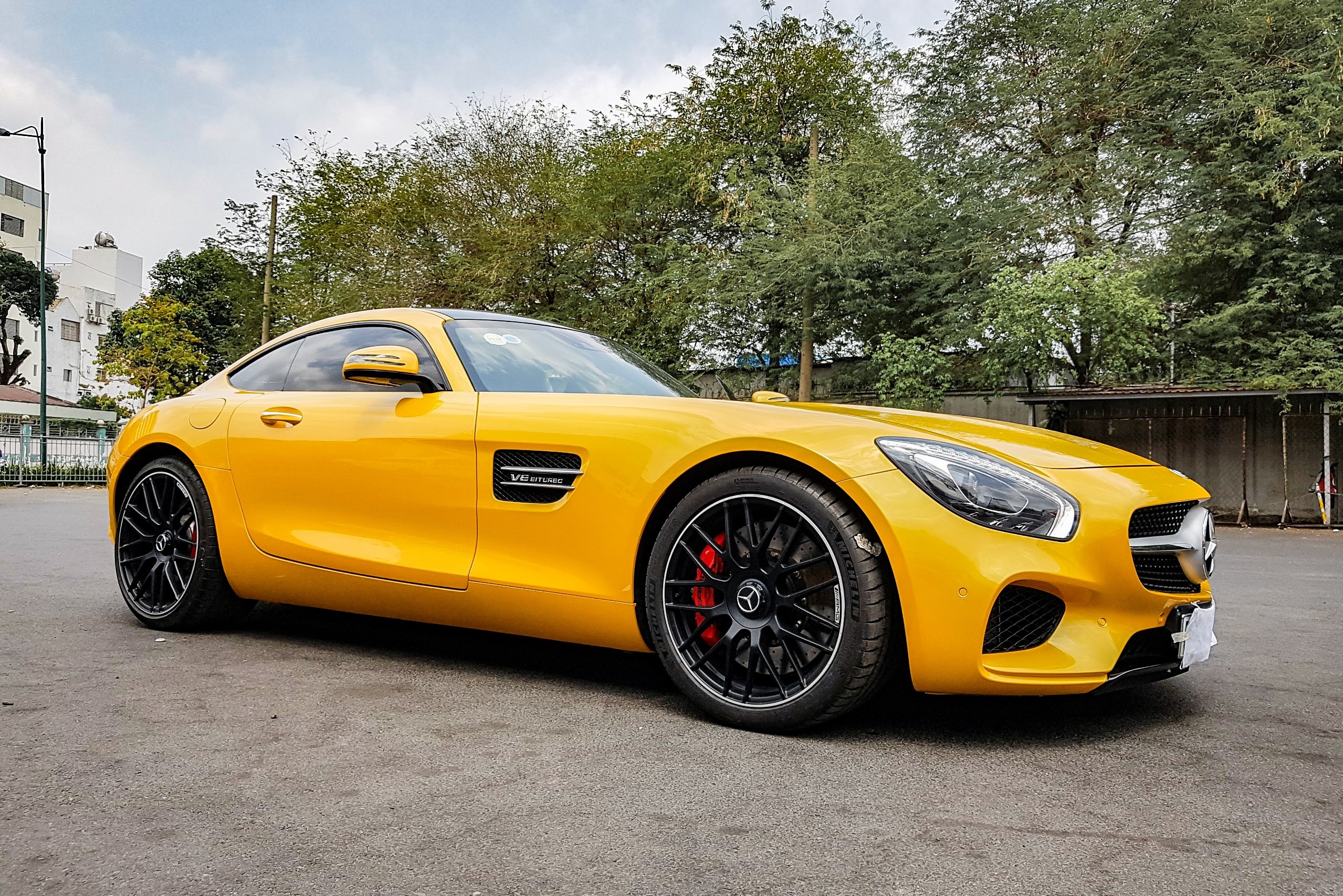 Mercedes-AMG GT S dau tien ve VN tai xuat sau thoi gian o an hinh anh