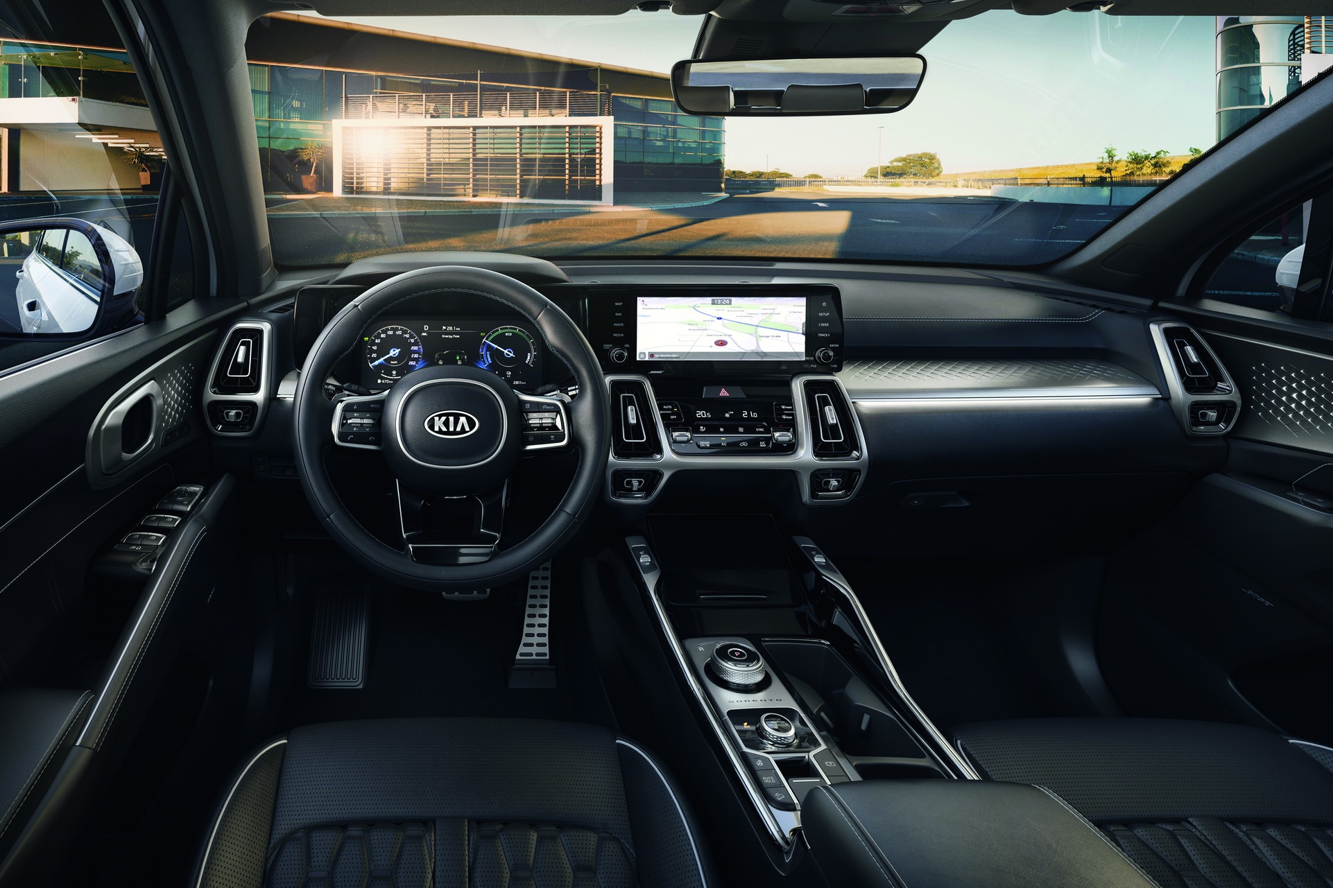 Hyundai Santa Fe 2021 dau Kia Sorento 2021 anh 8