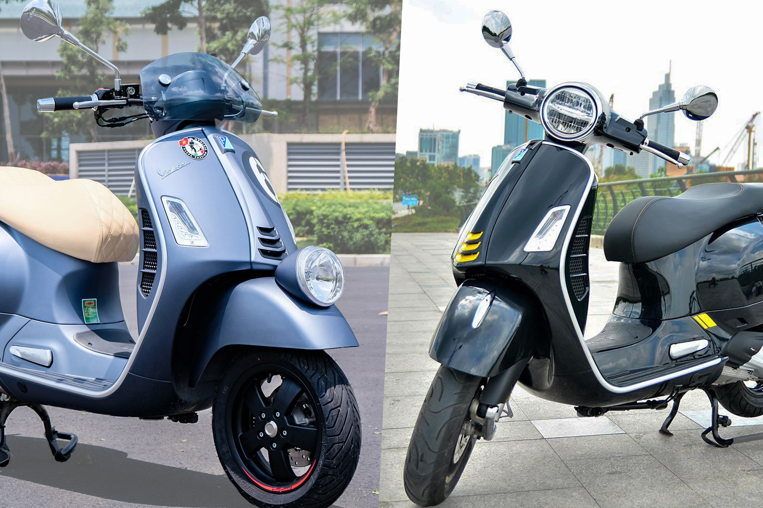 Dat hon 50 trieu, Vespa Sei Giorni II co gi hon GTS Super Tech 300? hinh anh