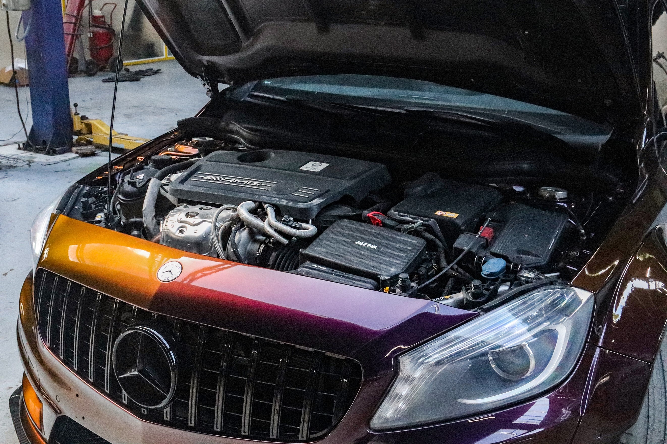 Mercedes-AMG A 45 do mau son chuyen sac anh 11