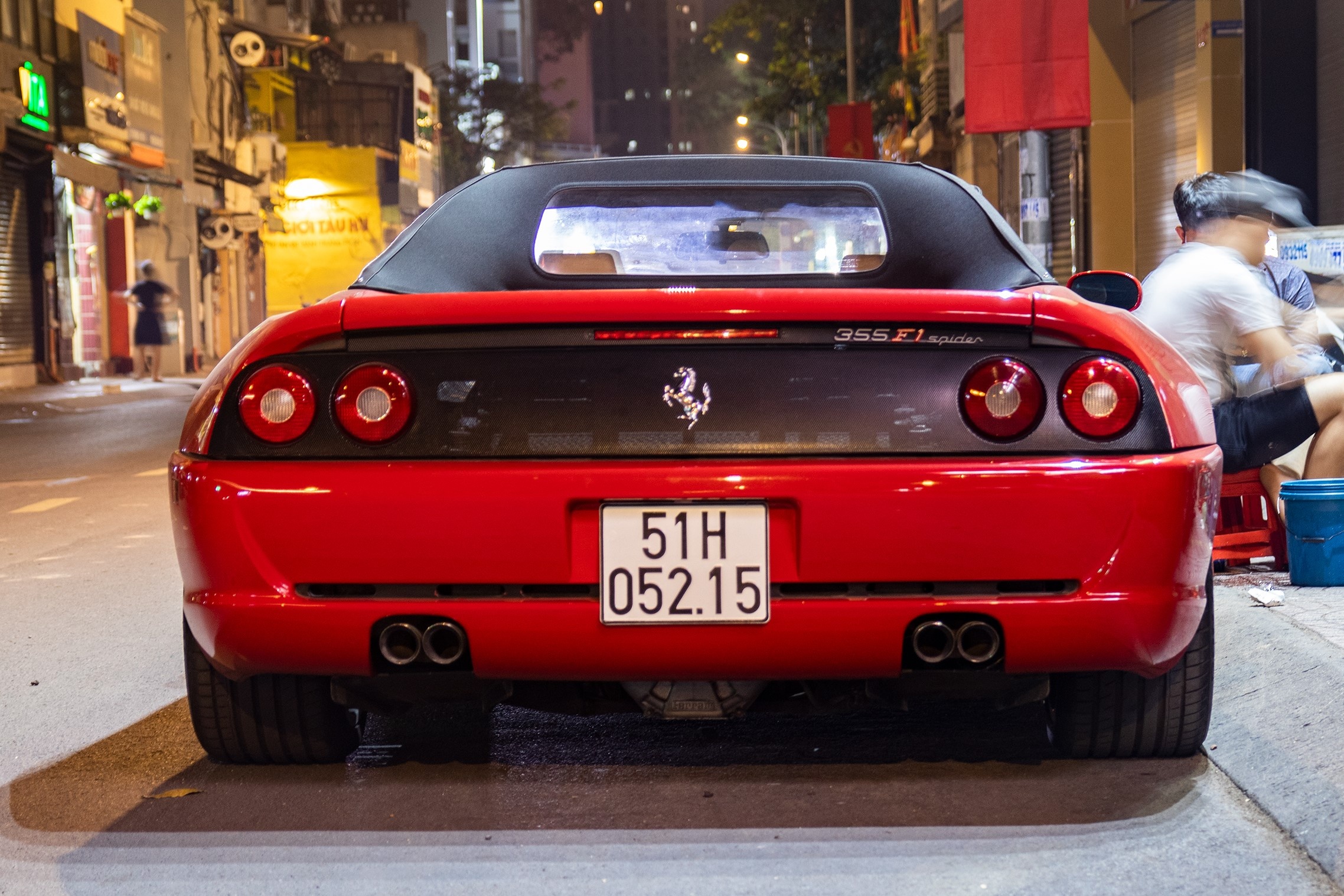 siêu xe Ferrari 355 F1 Spider hơn 20 năm tuổi ảnh 7 sieu xe Ferrari 355 F1 Spider hon 20 nam tuoi anh 7