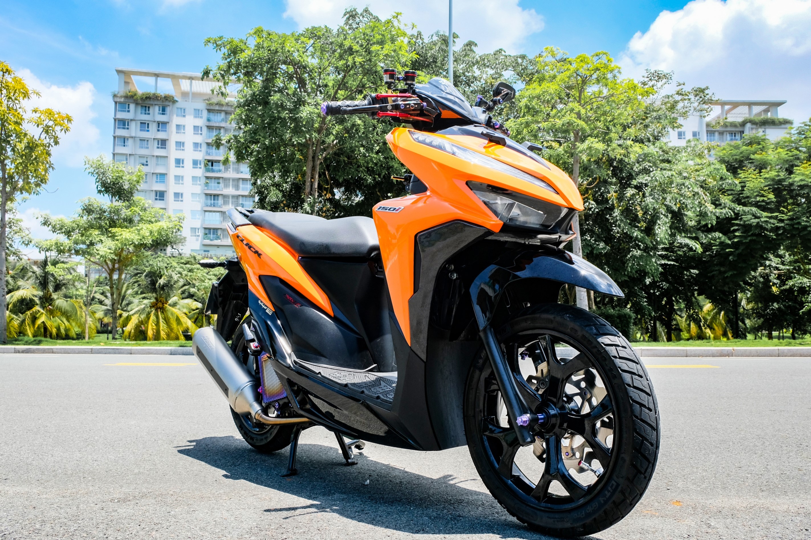 Honda Click do cua biker TP.HCM anh 13