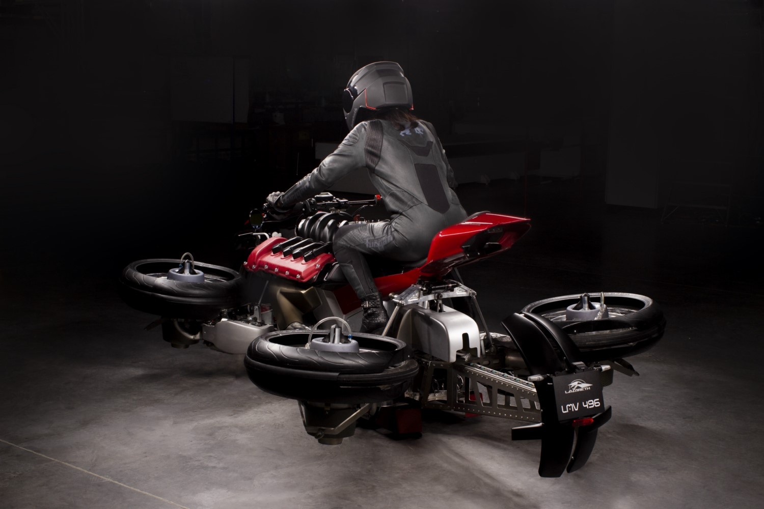 Môtô bay Lazareth LMV 496 ra mắt ảnh 4 Moto bay Lazareth LMV 496 ra mat anh 4