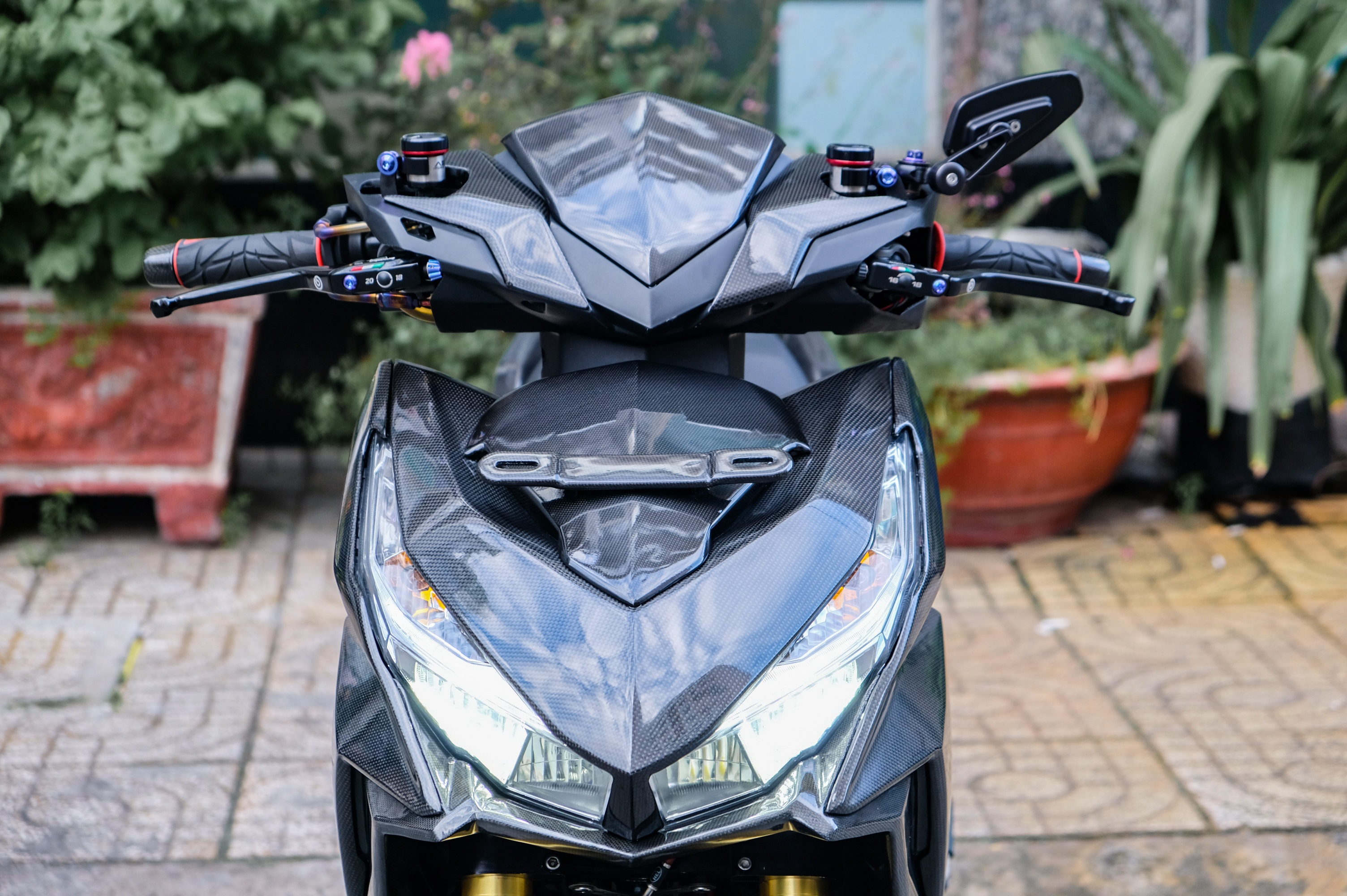 Honda Vario đời cũ độ 200 triệu ảnh 3 Honda Vario doi cu do 200 trieu anh 3