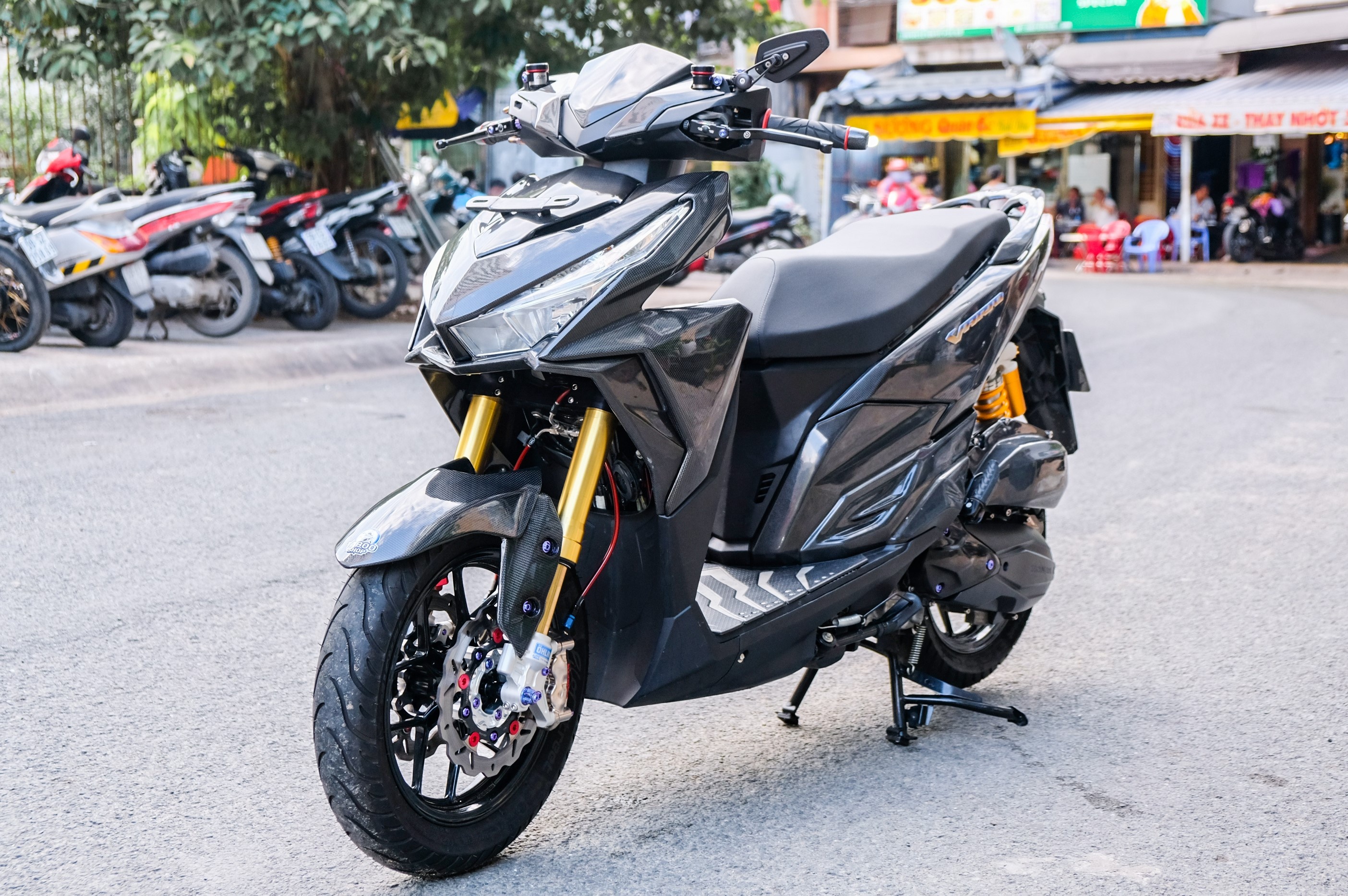 Honda Vario đời cũ độ 200 triệu ảnh 1 Honda Vario doi cu do 200 trieu anh 1