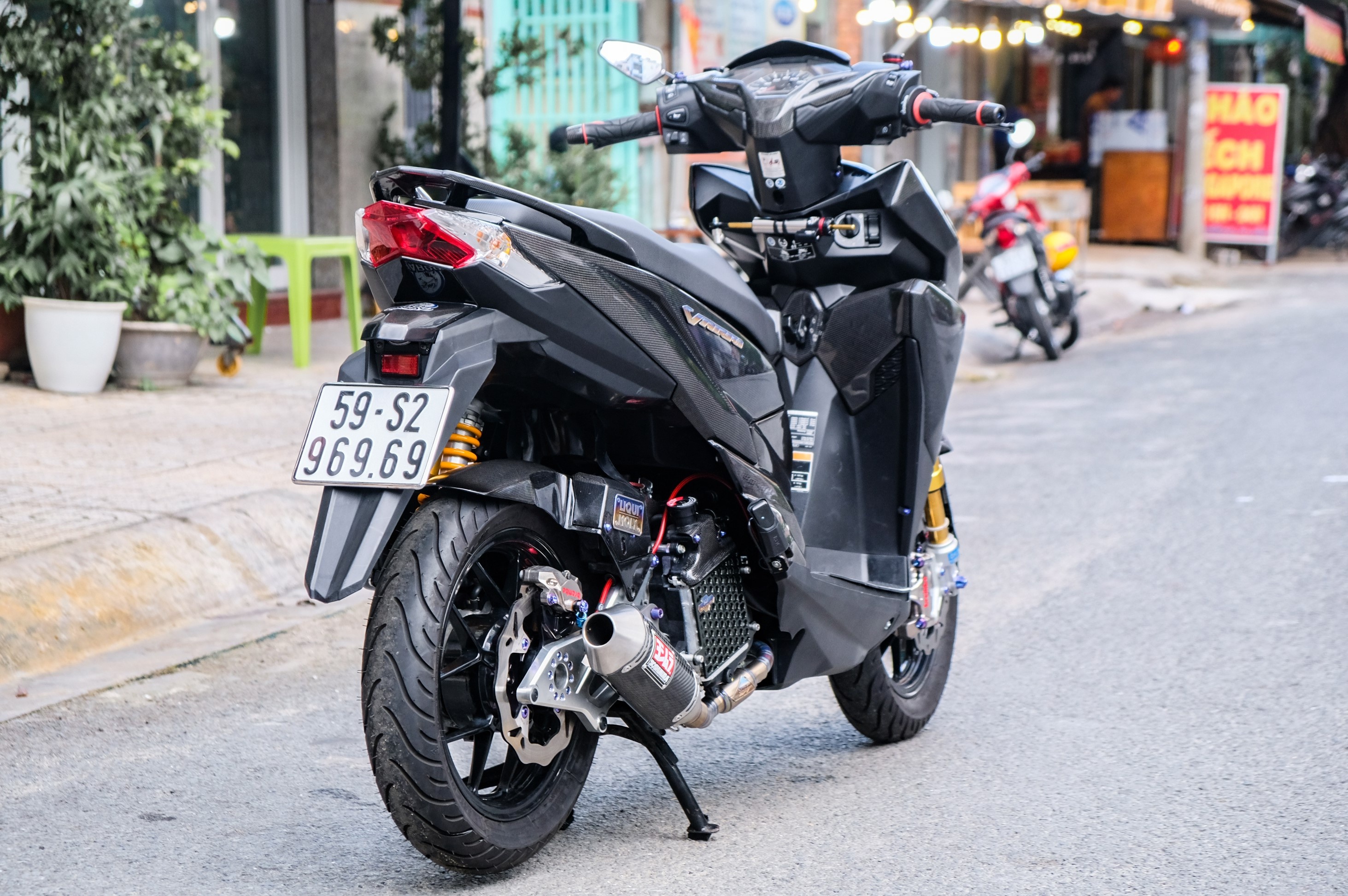 Honda Vario đời cũ độ 200 triệu ảnh 2 Honda Vario doi cu do 200 trieu anh 2