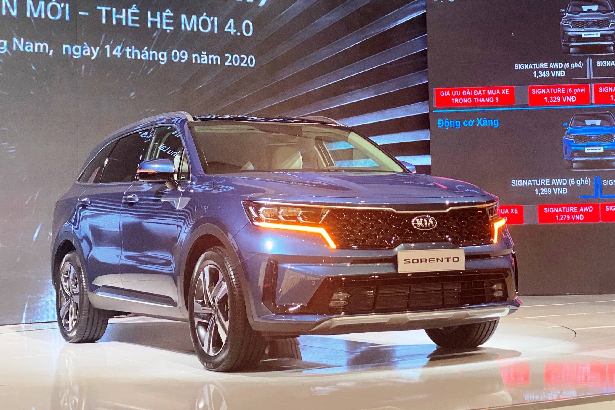 Kia Sorento the he moi duoc ra mat tai Viet Nam, cao nhat 1,349 ty hinh anh