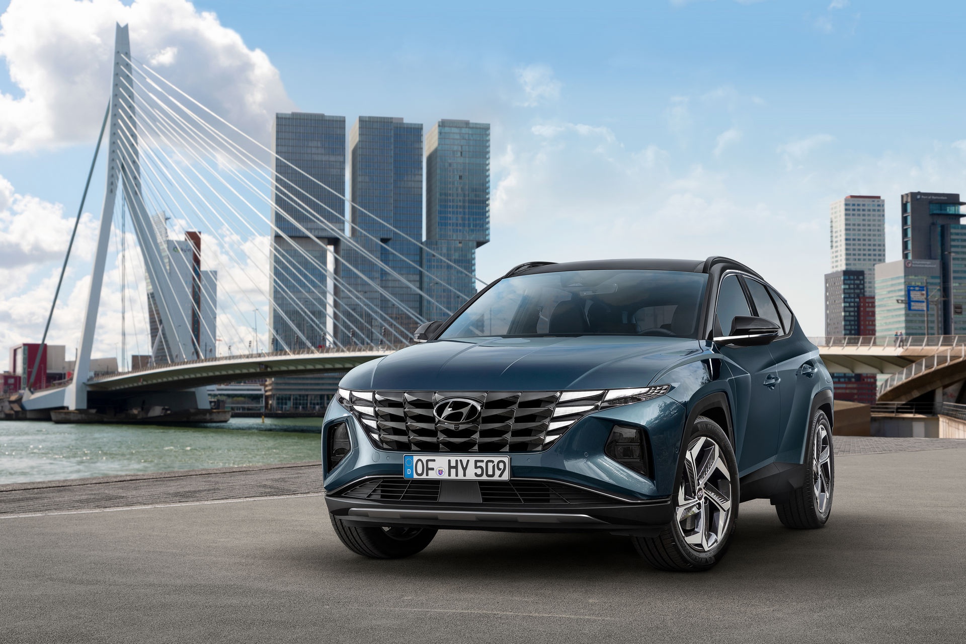 Hyundai Tucson 2021 được ra mắt ảnh 1 Hyundai Tucson 2021 duoc ra mat anh 1