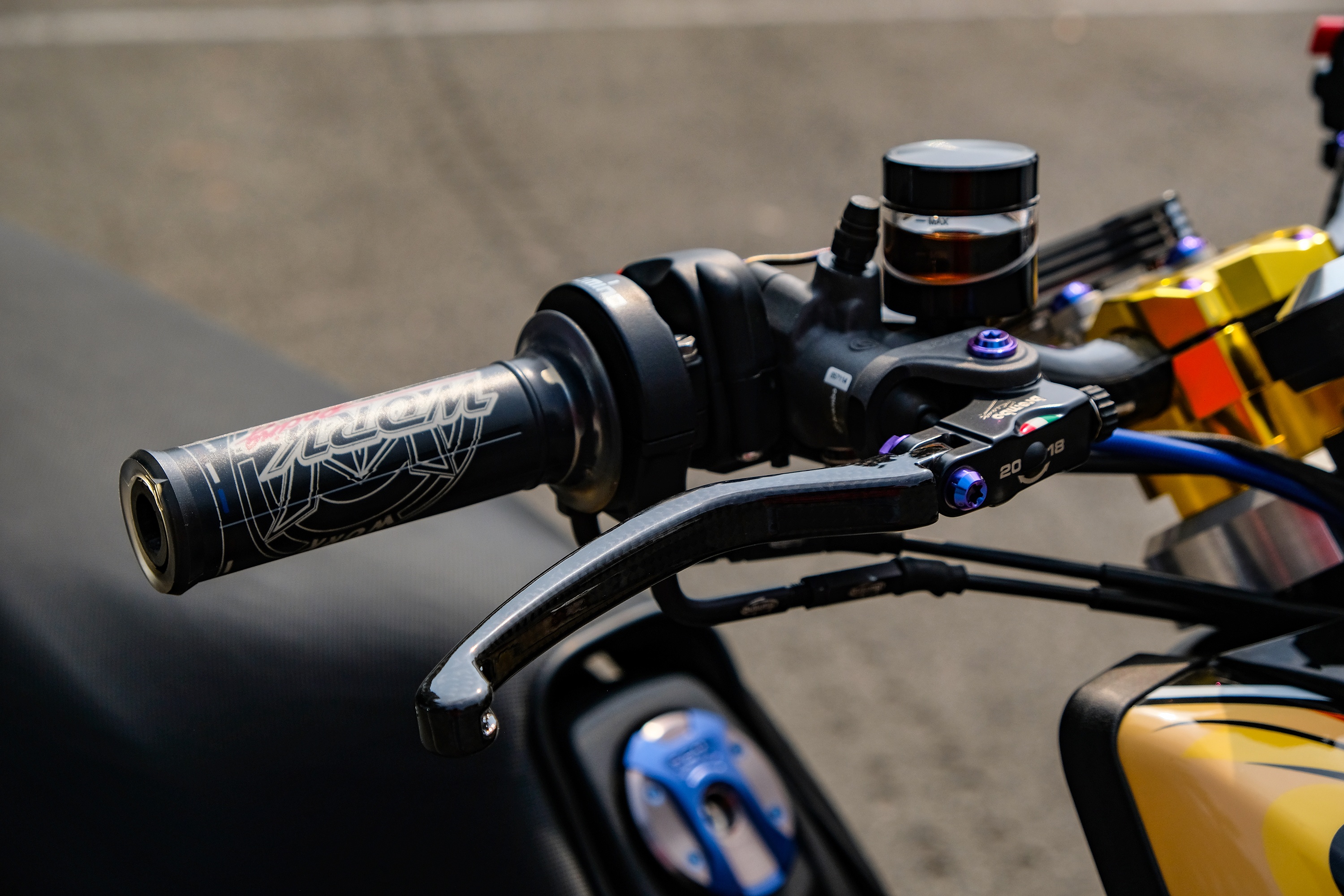 Yamaha BWS do 200 trieu cua biker Dai Loan anh 6