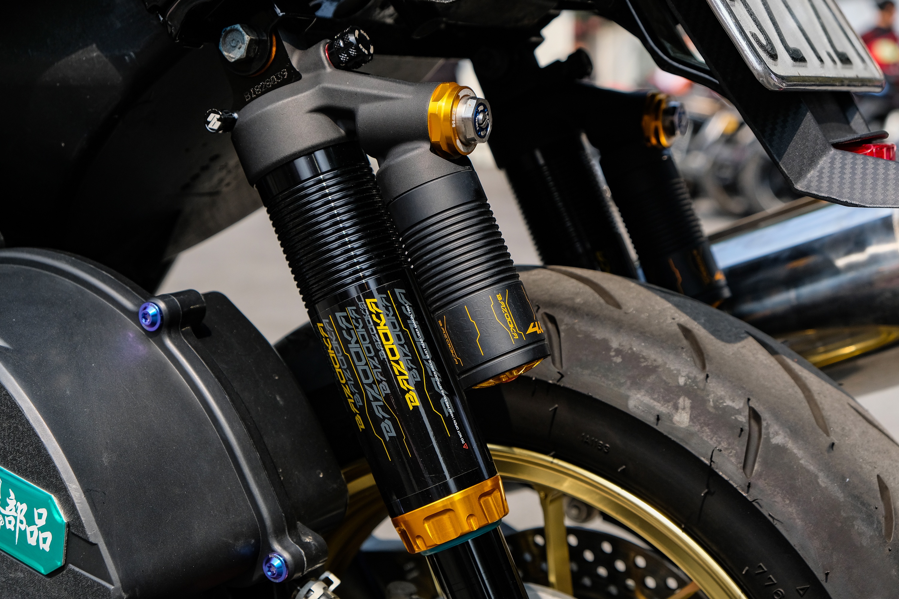 Yamaha BWS do 200 trieu cua biker Dai Loan anh 11