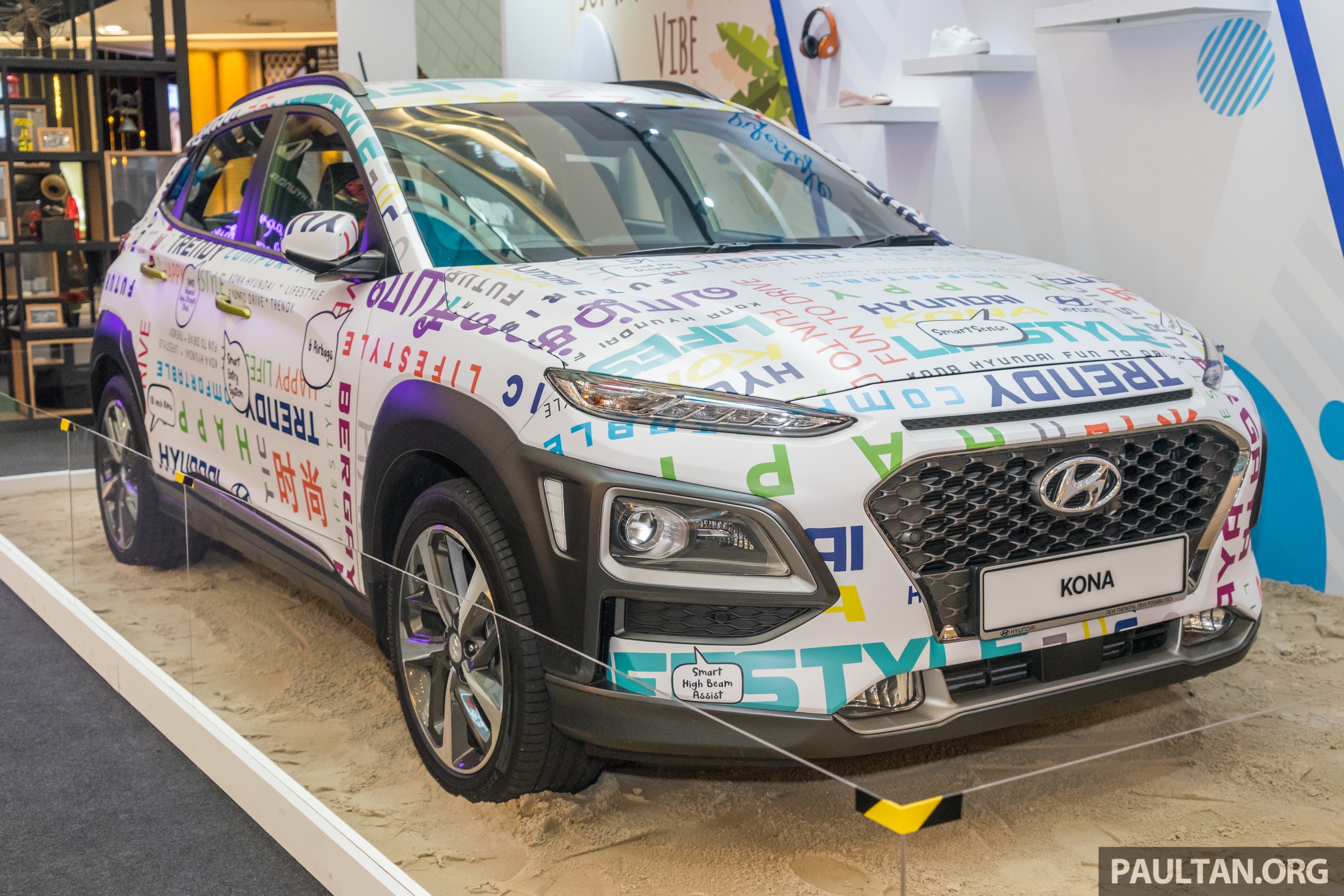 Hyundai Kona được ra mắt tại Malaysia ảnh 1 Hyundai Kona duoc ra mat tai Malaysia anh 1