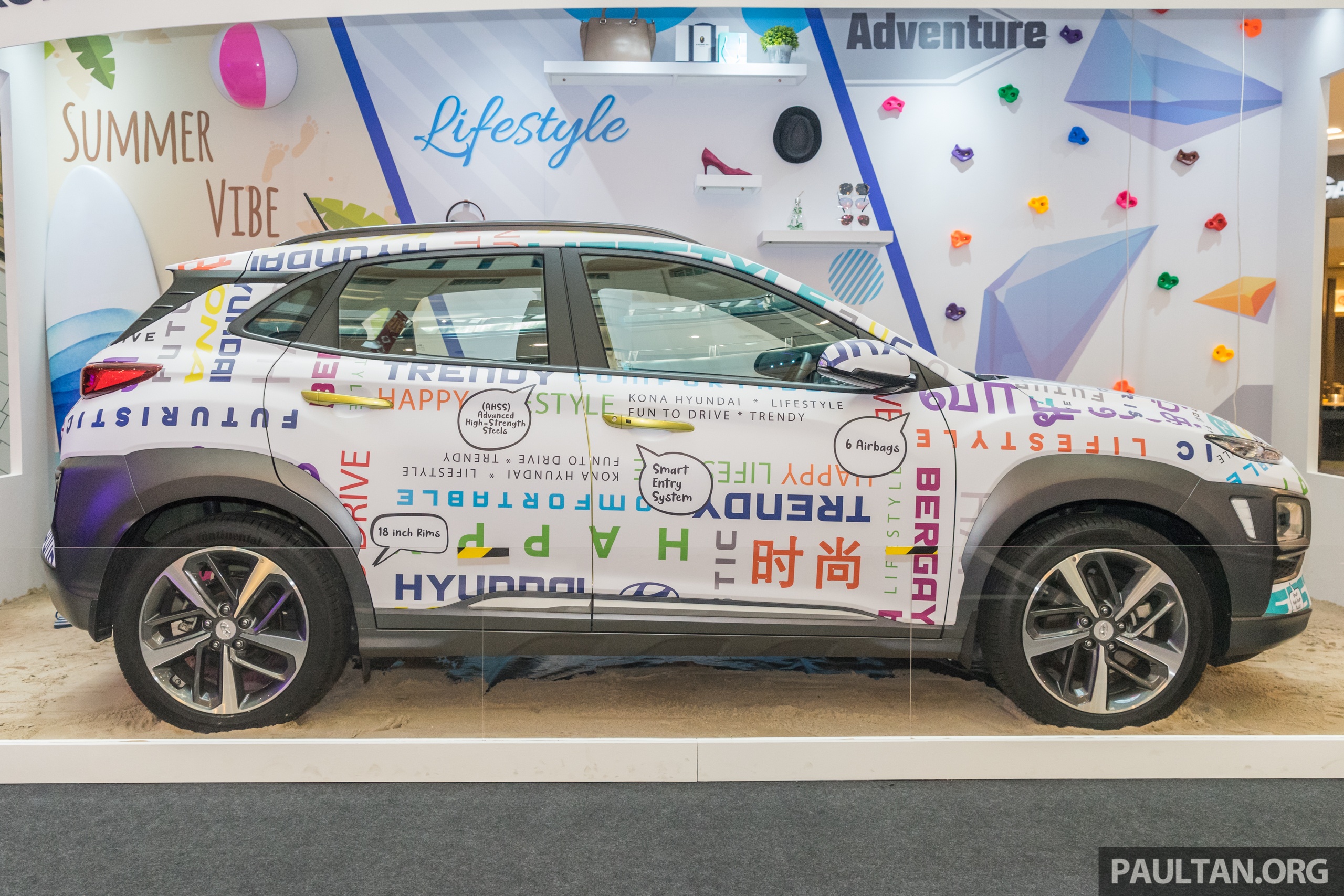 Hyundai Kona được ra mắt tại Malaysia ảnh 7 Hyundai Kona duoc ra mat tai Malaysia anh 7