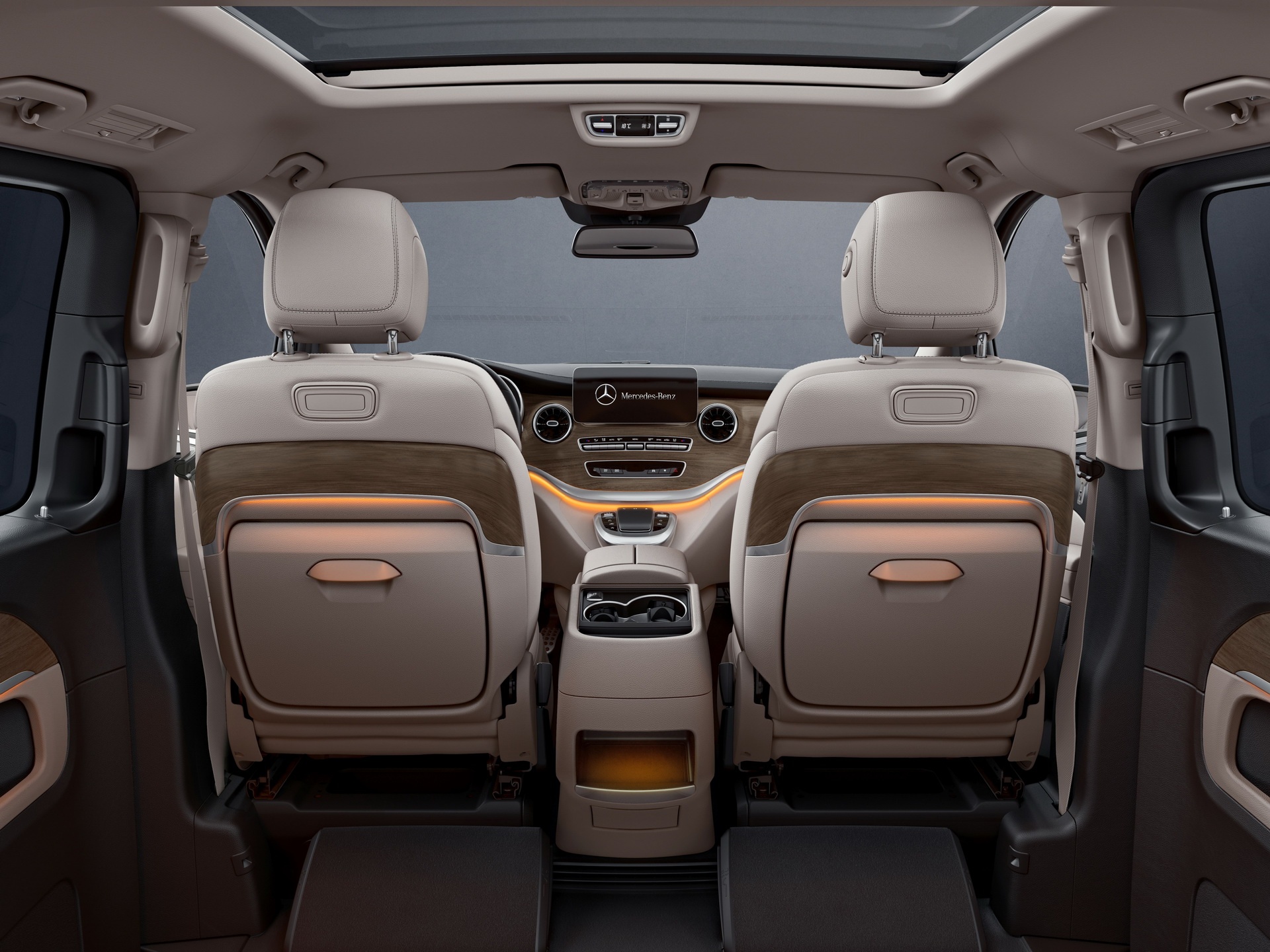 Mercedes-Benz V-Class L duoc ra mat tai Trung Quoc anh 5