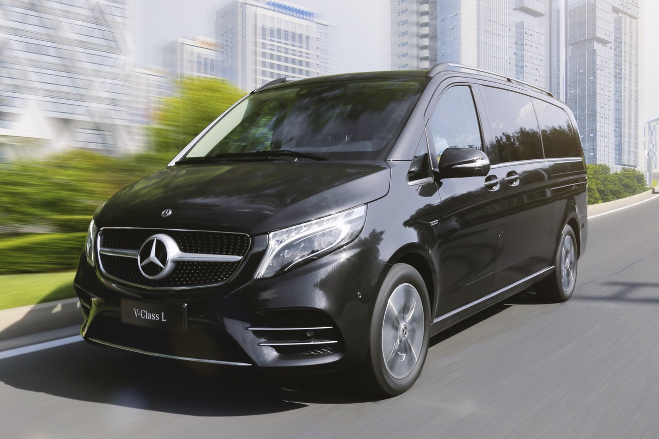 Mercedes-Benz V-Class L duoc ra mat tai Trung Quoc hinh anh