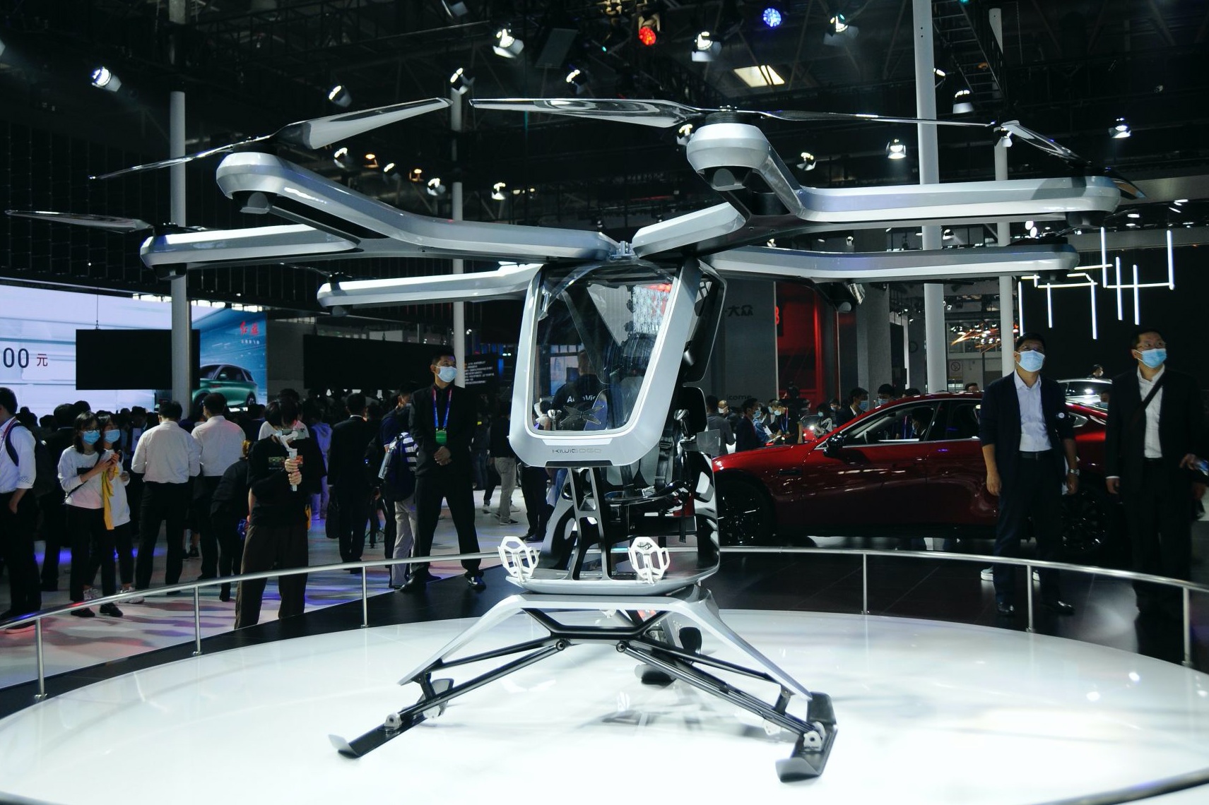 Xe bay duoc ra mat tai Trung Quoc hinh anh