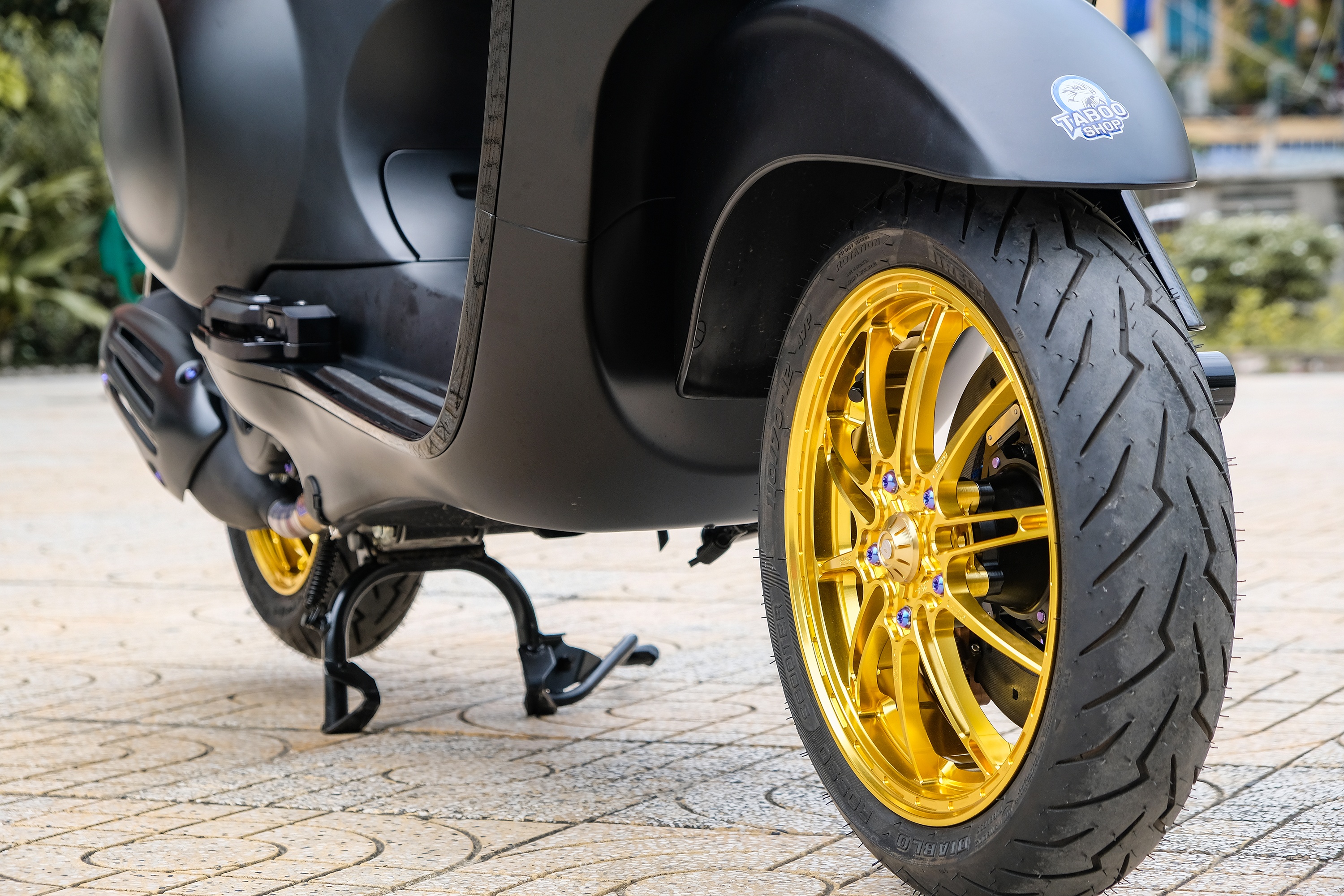 Vespa Sprint độ 300 triệu đồng ảnh 9 Vespa Sprint do 300 trieu dong anh 9