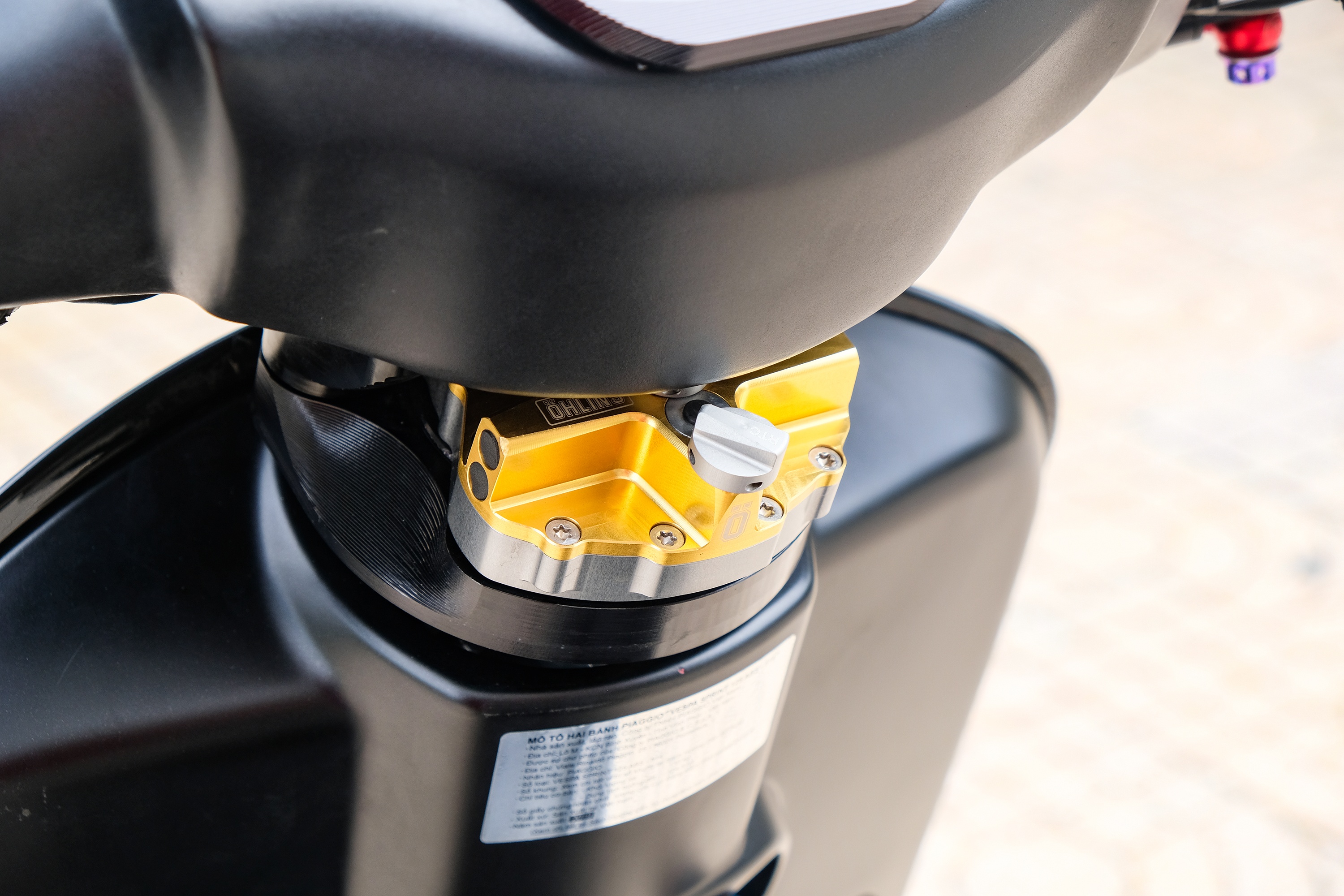 Vespa Sprint độ 300 triệu đồng ảnh 8 Vespa Sprint do 300 trieu dong anh 8