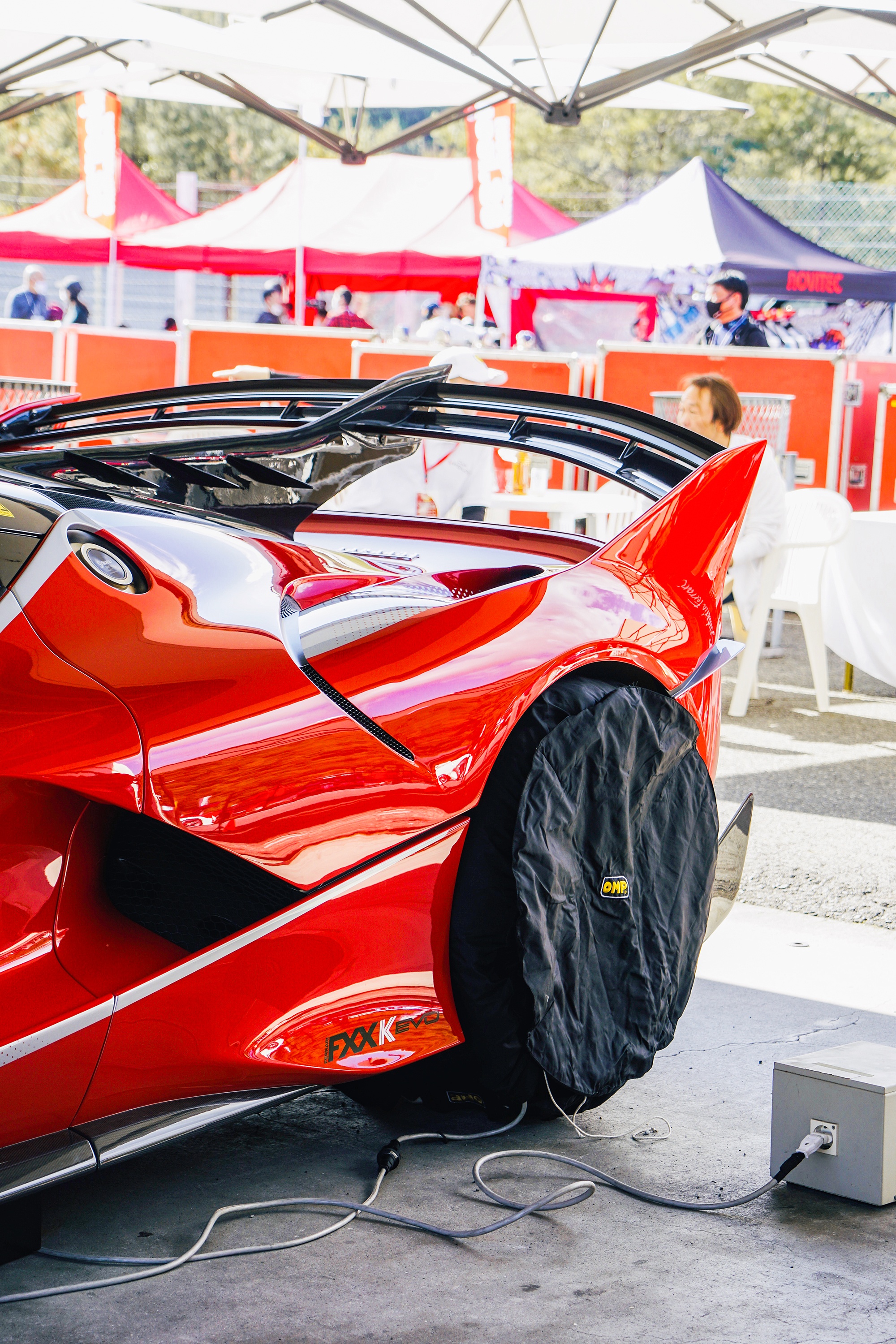 Ferrari FXX-K Evo xuat hien tai Nhat Ban anh 7