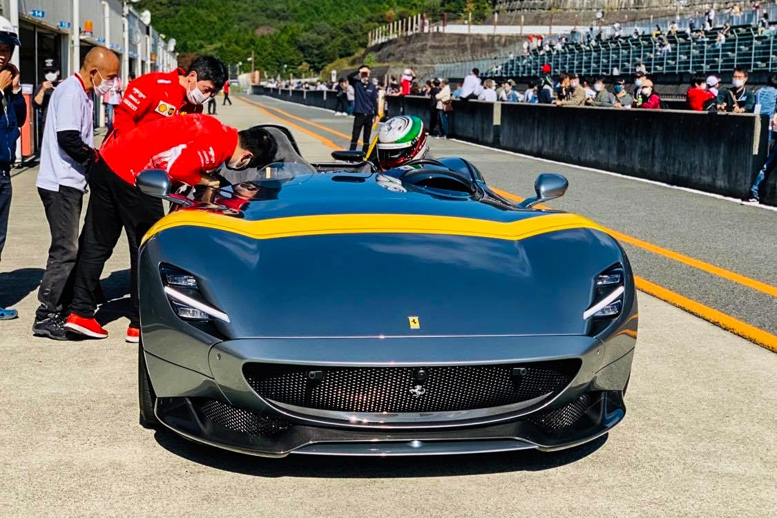 Ferrari FXX-K Evo xuat hien tai Nhat Ban anh 9