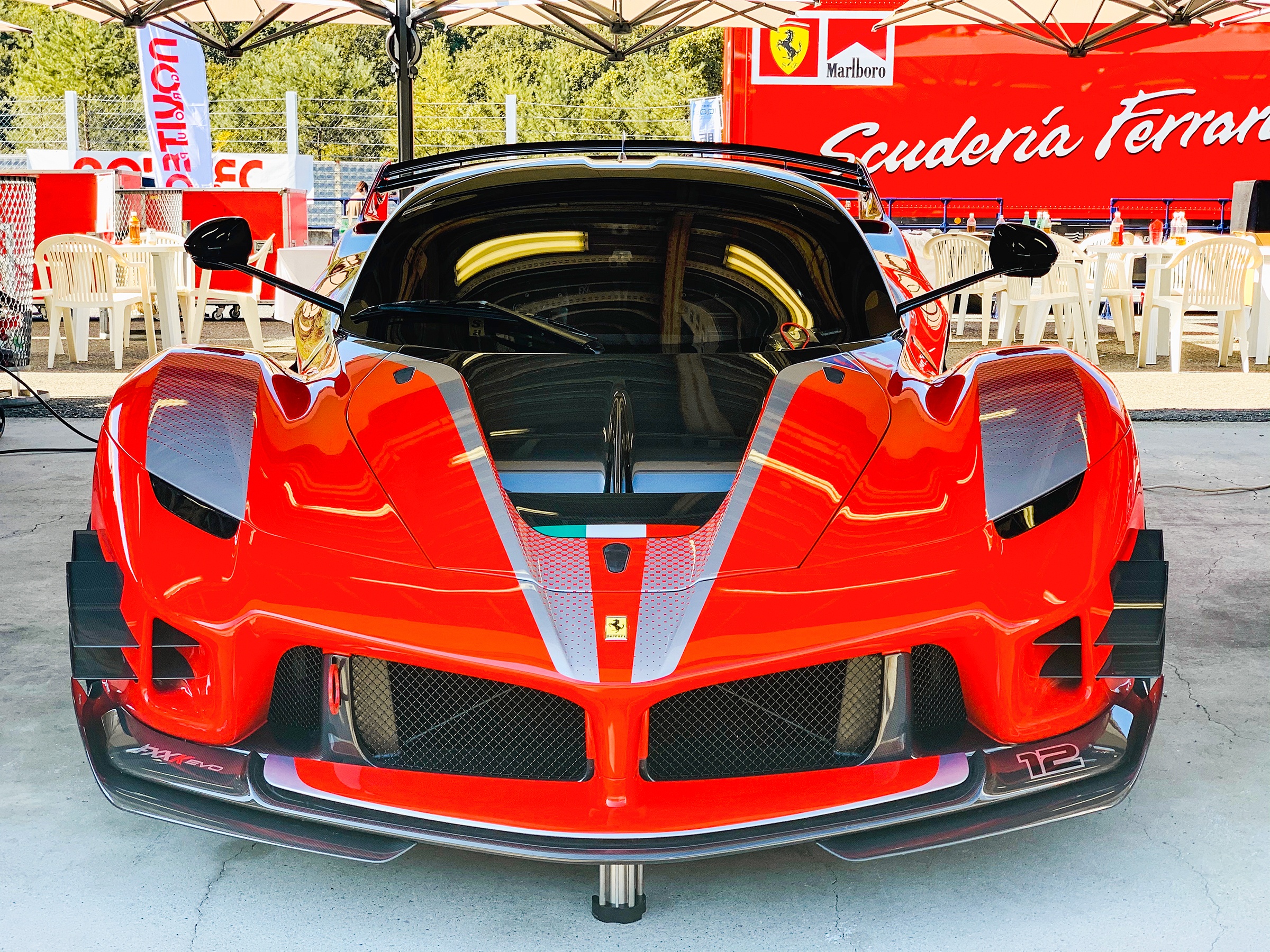 Ferrari FXX-K Evo xuat hien tai Nhat Ban anh 4